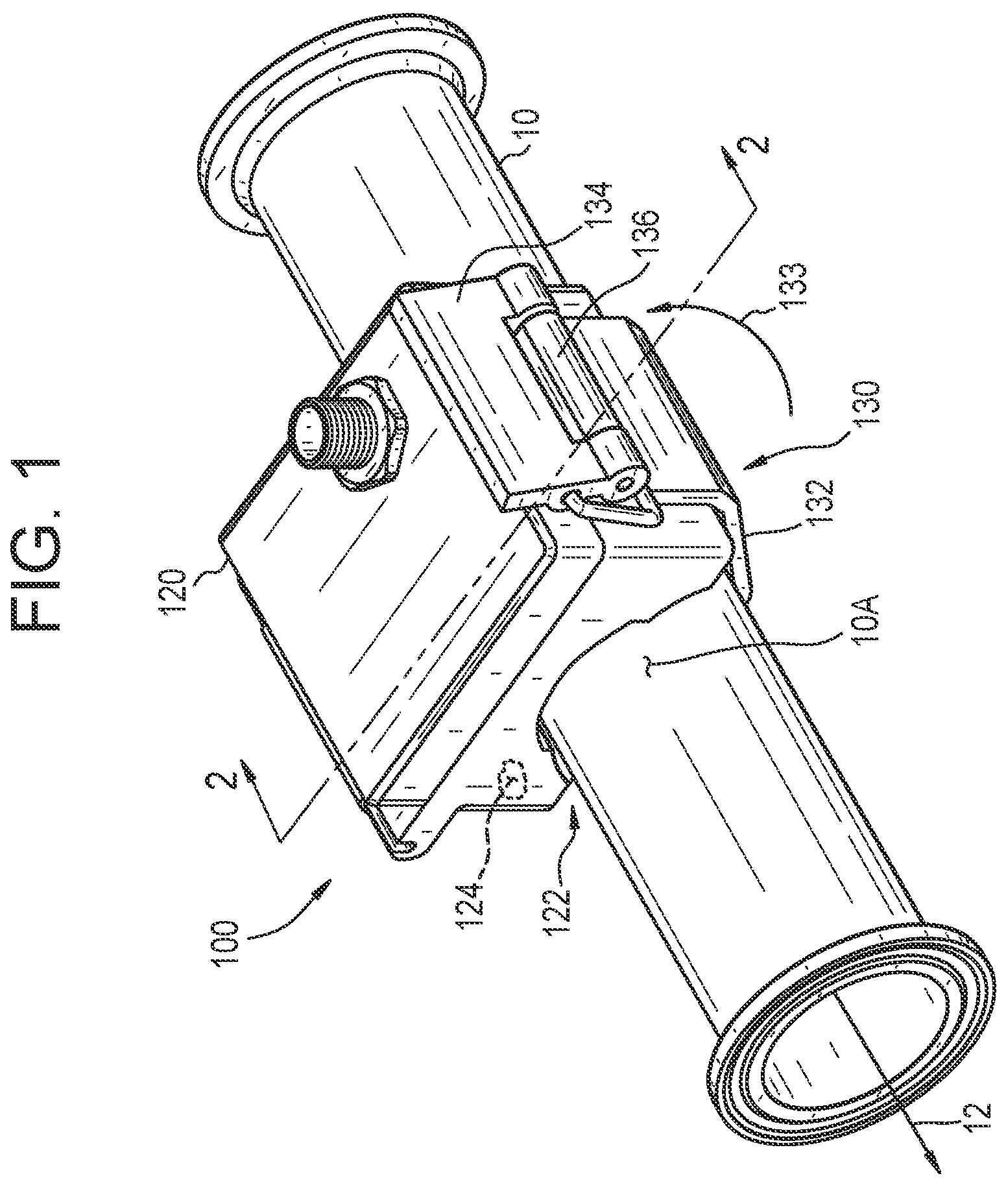 Patent US12306048 — Non-invasive measurement and calculation system — Figure 1