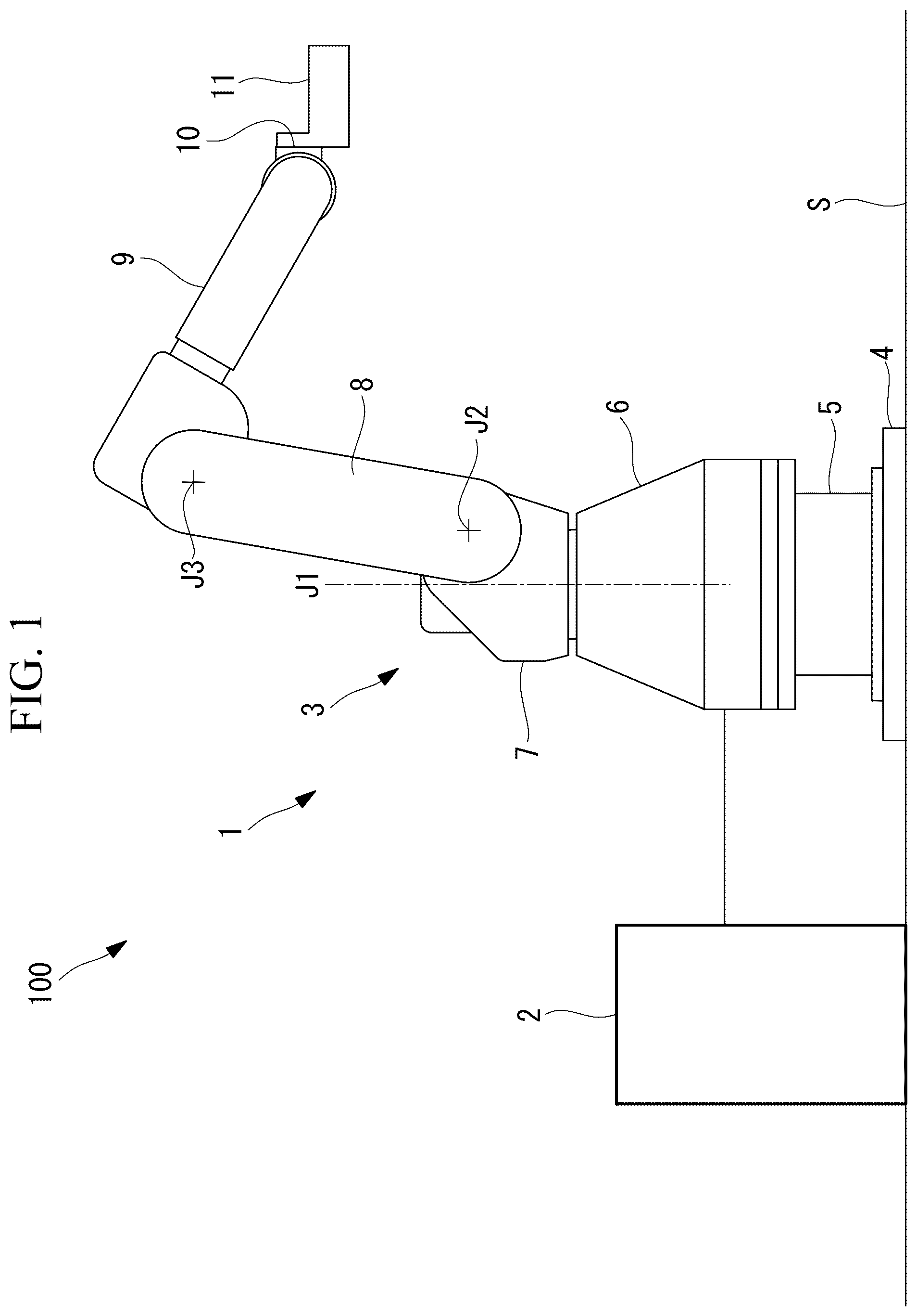 Patent US12306057 — Force sensor diagnostic device and robot control device — Figure 1