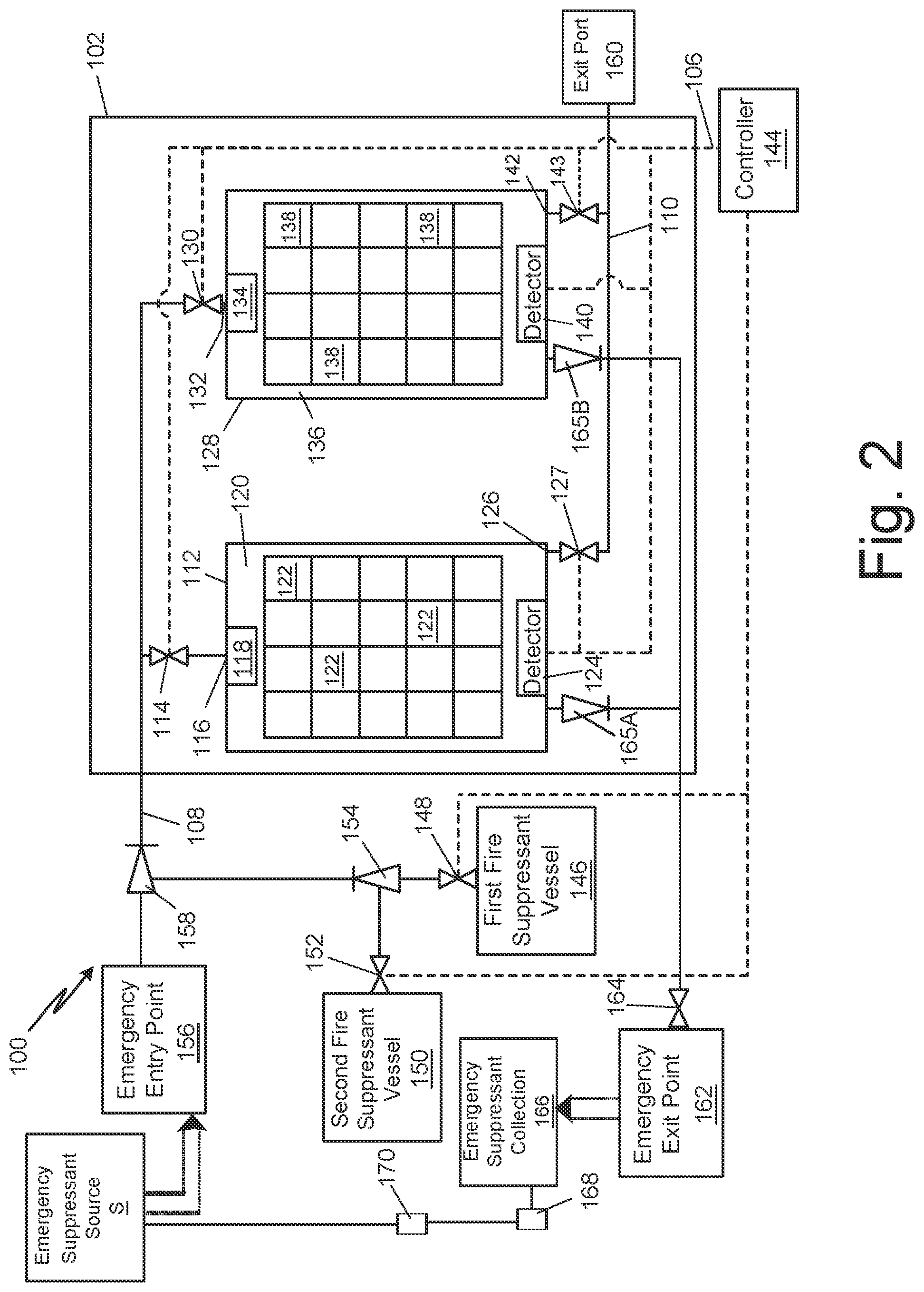 Patent US12306066 Figure 3 – Ducted gas detector