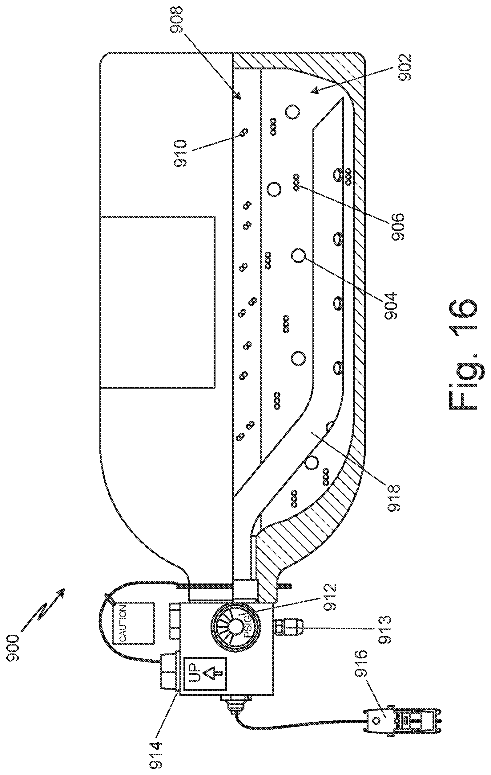 Patent US12306066 Figure 17 – Ducted gas detector