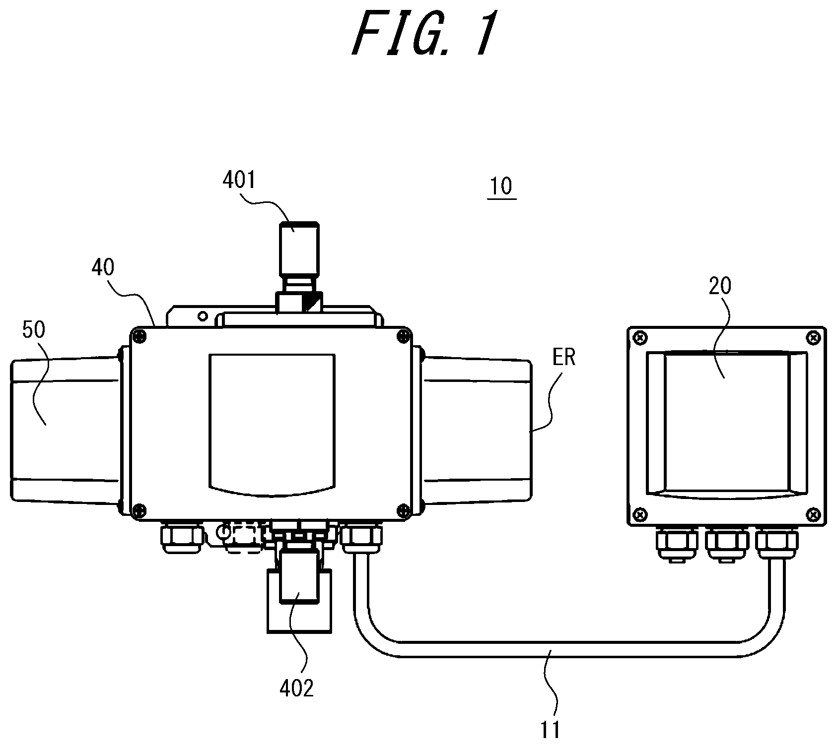 Patent US12306099 Figure 1 – Control apparatus, measuring instrument, and method of preventing condensation