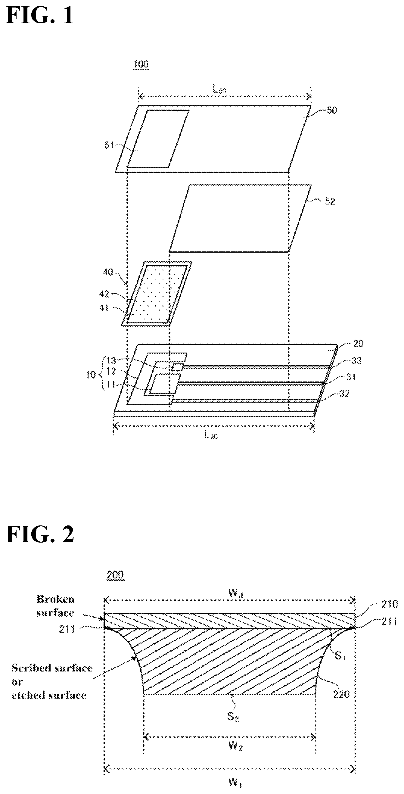 Patent US12306130 — Electrochemical sensor unit, electrode for electrochemical sensor, and method of manufacturing electrode for electrochemical sensor — Figure 1
