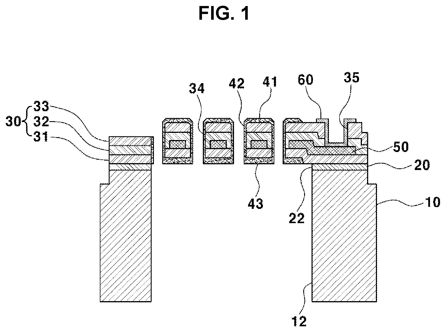 Patent US12306162 — Hydrogen sensor and method for manufacturing the same — Figure 1