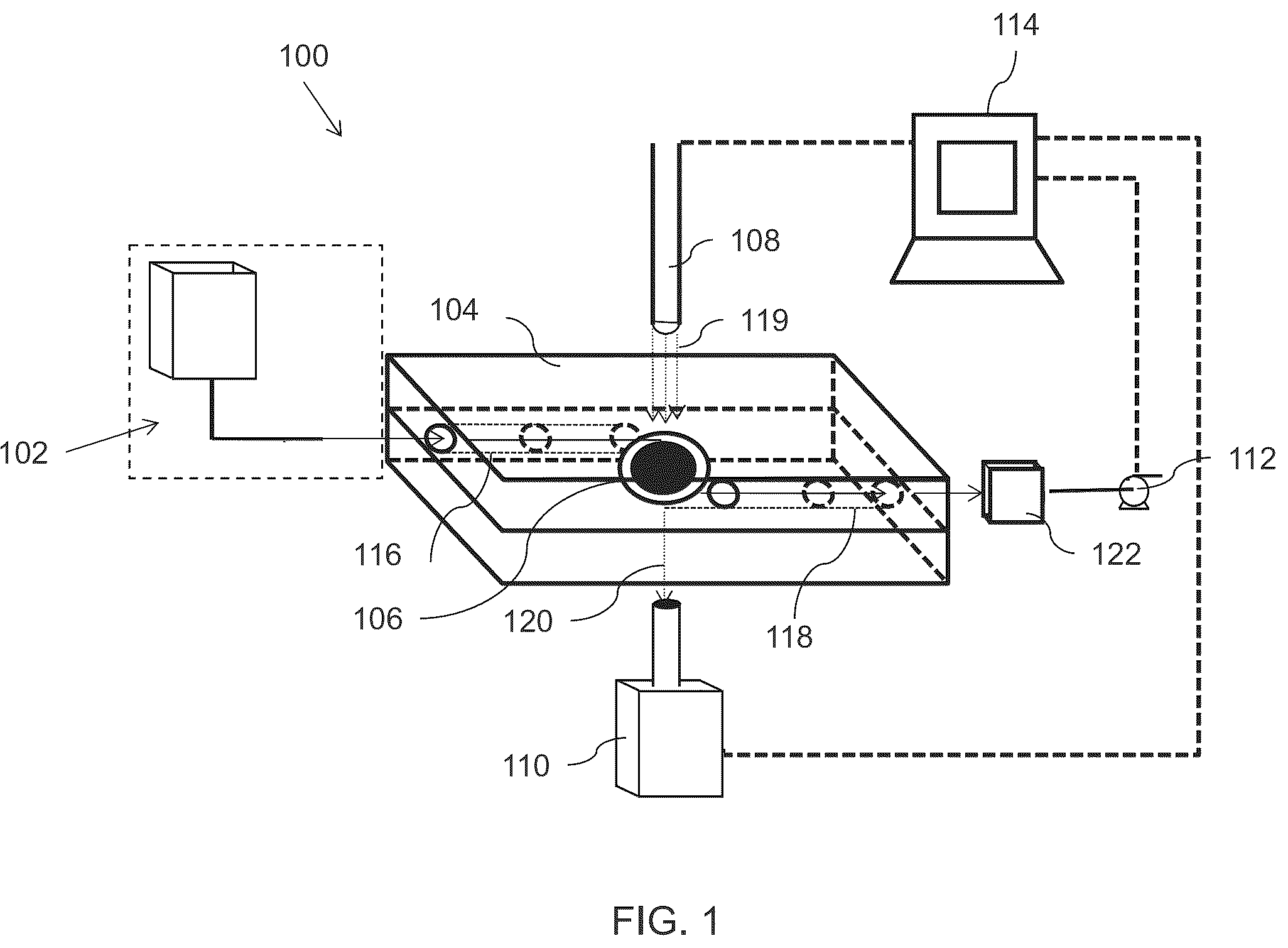 Patent US12306181 — Self-referencing sensor for chemical detection — Figure 1