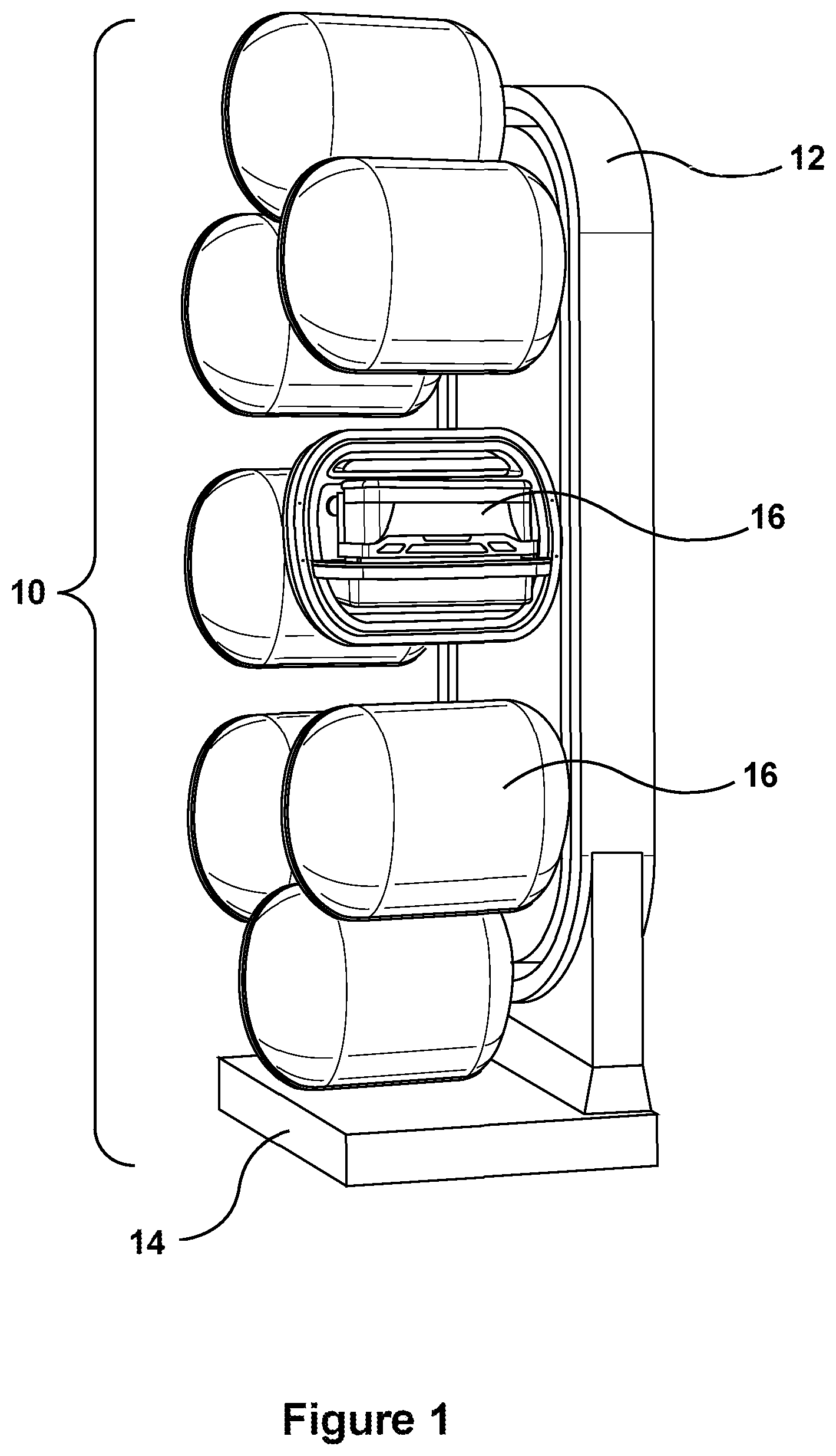 Patent US12306198 — Carousel for modular biologic production units — Figure 1