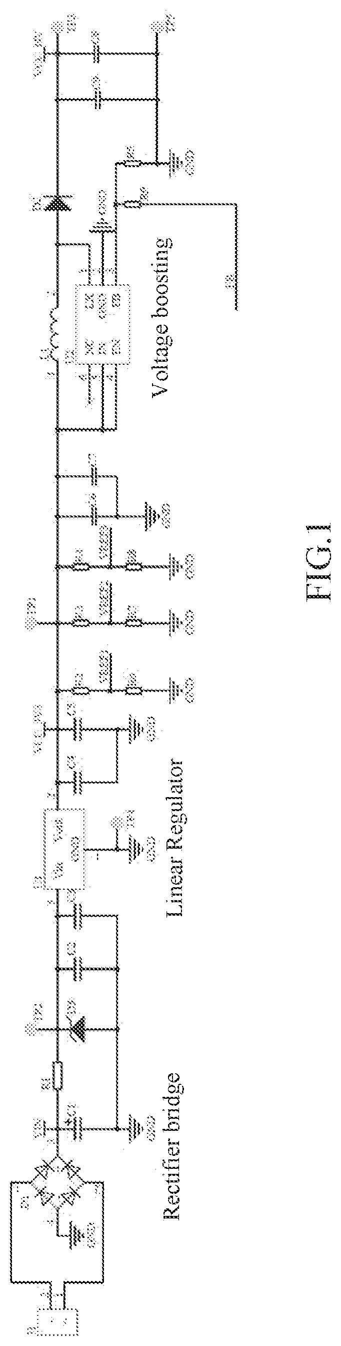 Patent US12306221 — Indicator light circuit configured for micro-current and micro-current shower head — Figure 1