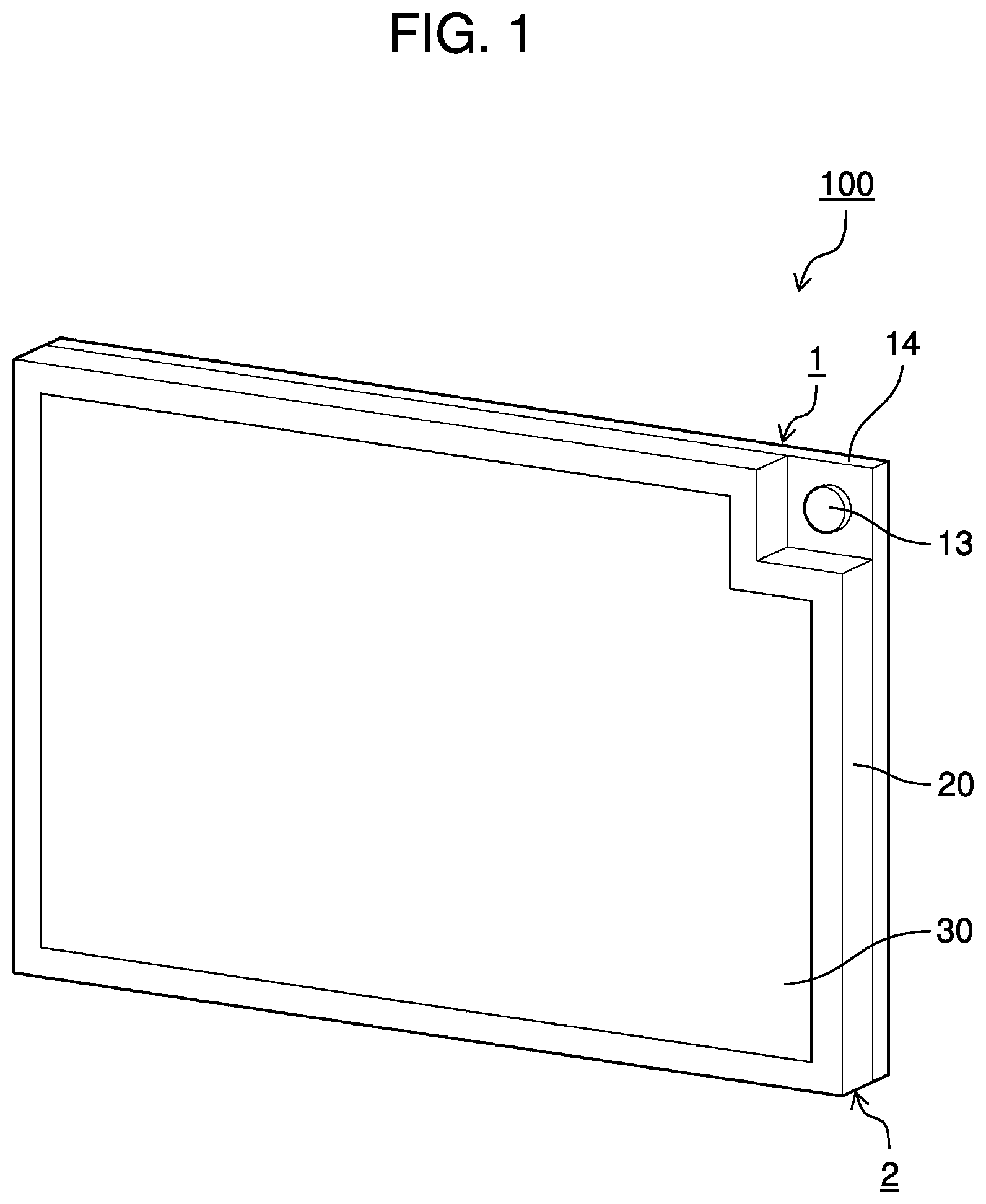 Patent US12306235 — Electromagnetic wave visualization device — Figure 1