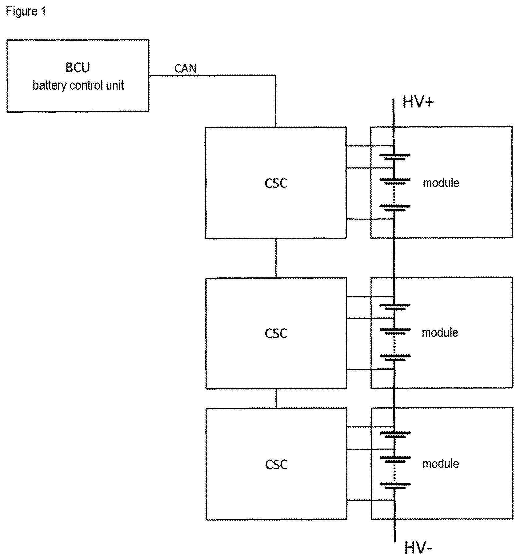 Patent US12306262 — Detection of abnormal self-discharge of lithium ion cells, and battery system — Figure 1