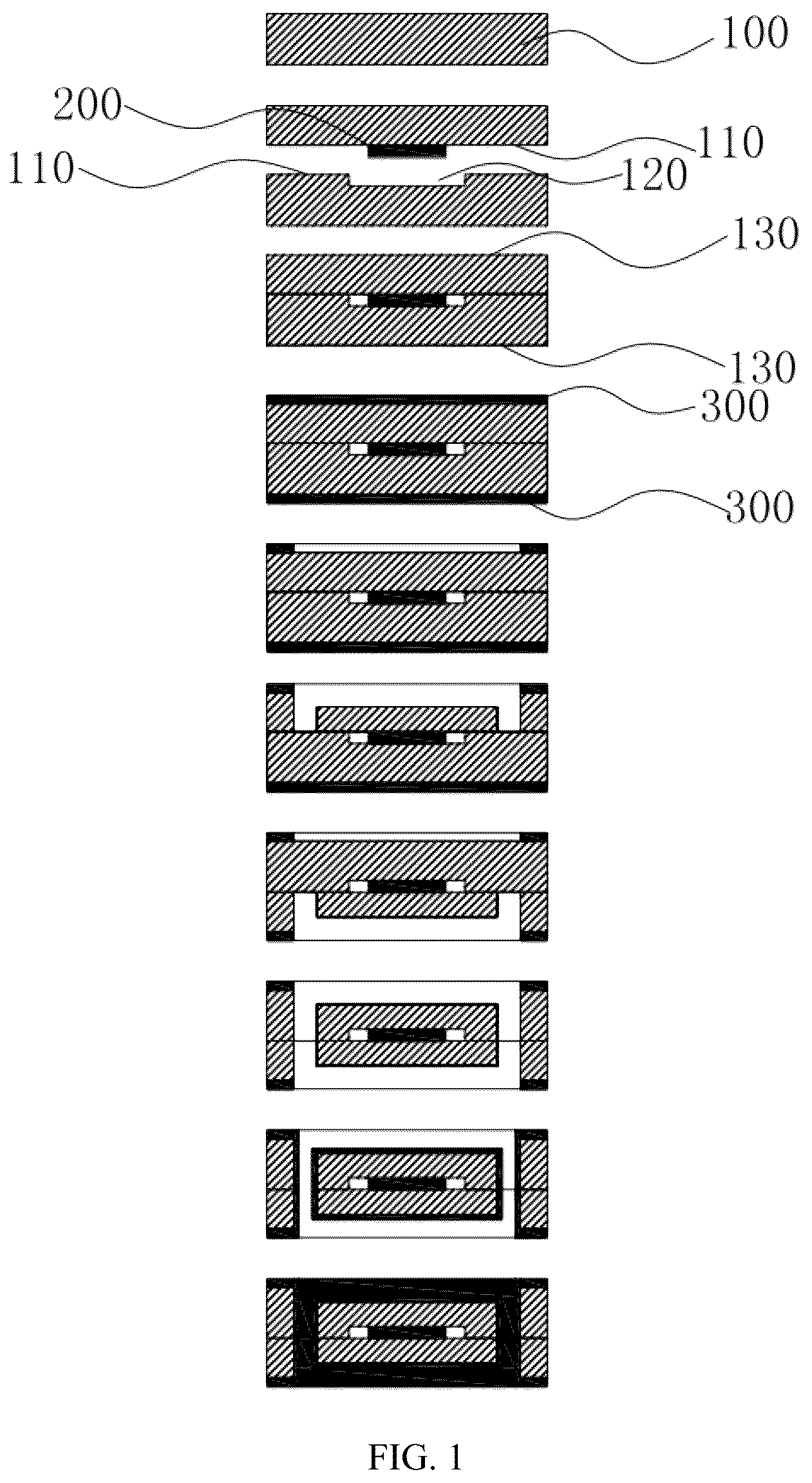 Patent US12306271 — Manufacturing method for fluxgate chip — Figure 1