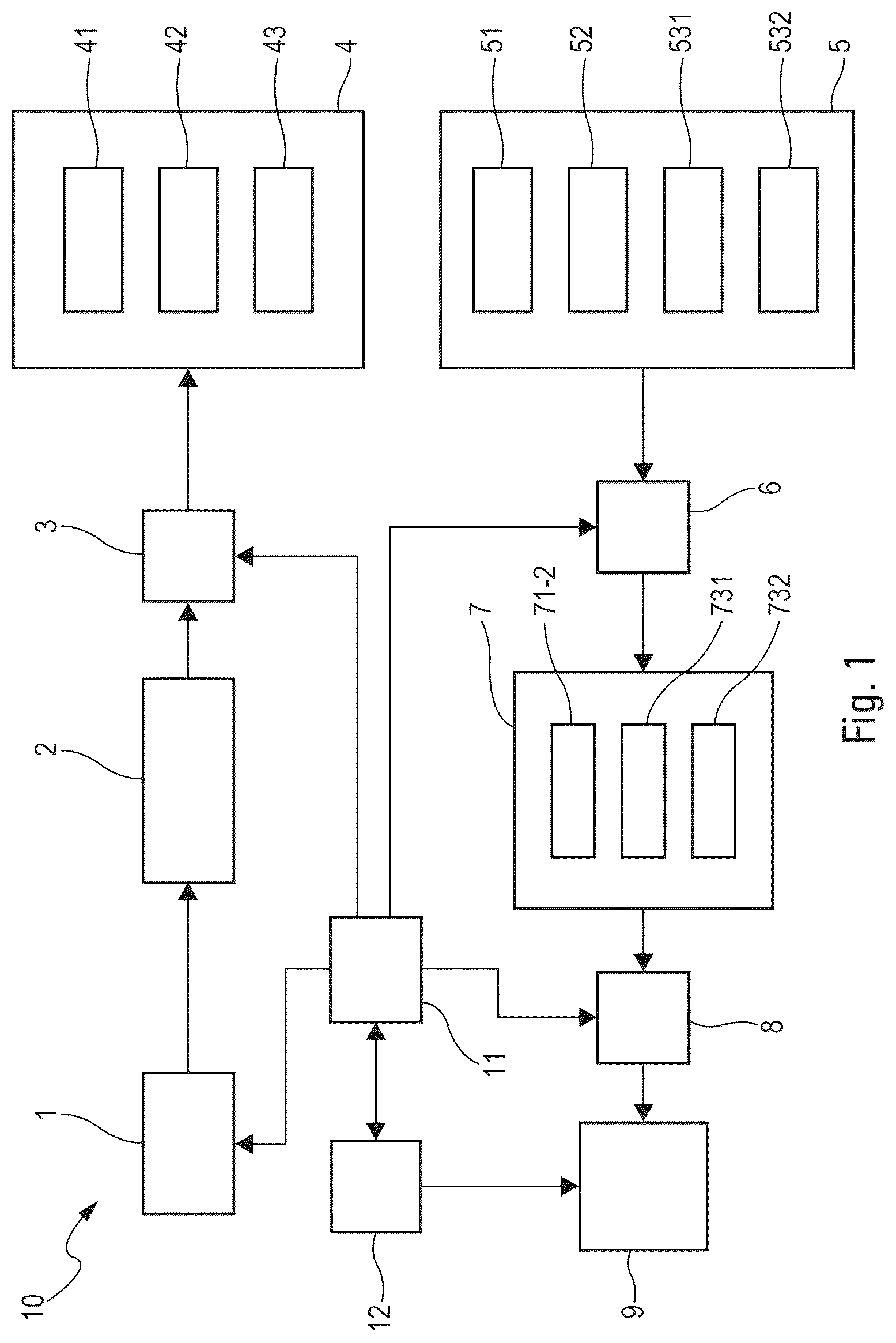 Patent US12306288 — Radio system with multiple antenna arrays and adaptive waveforms — Figure 1