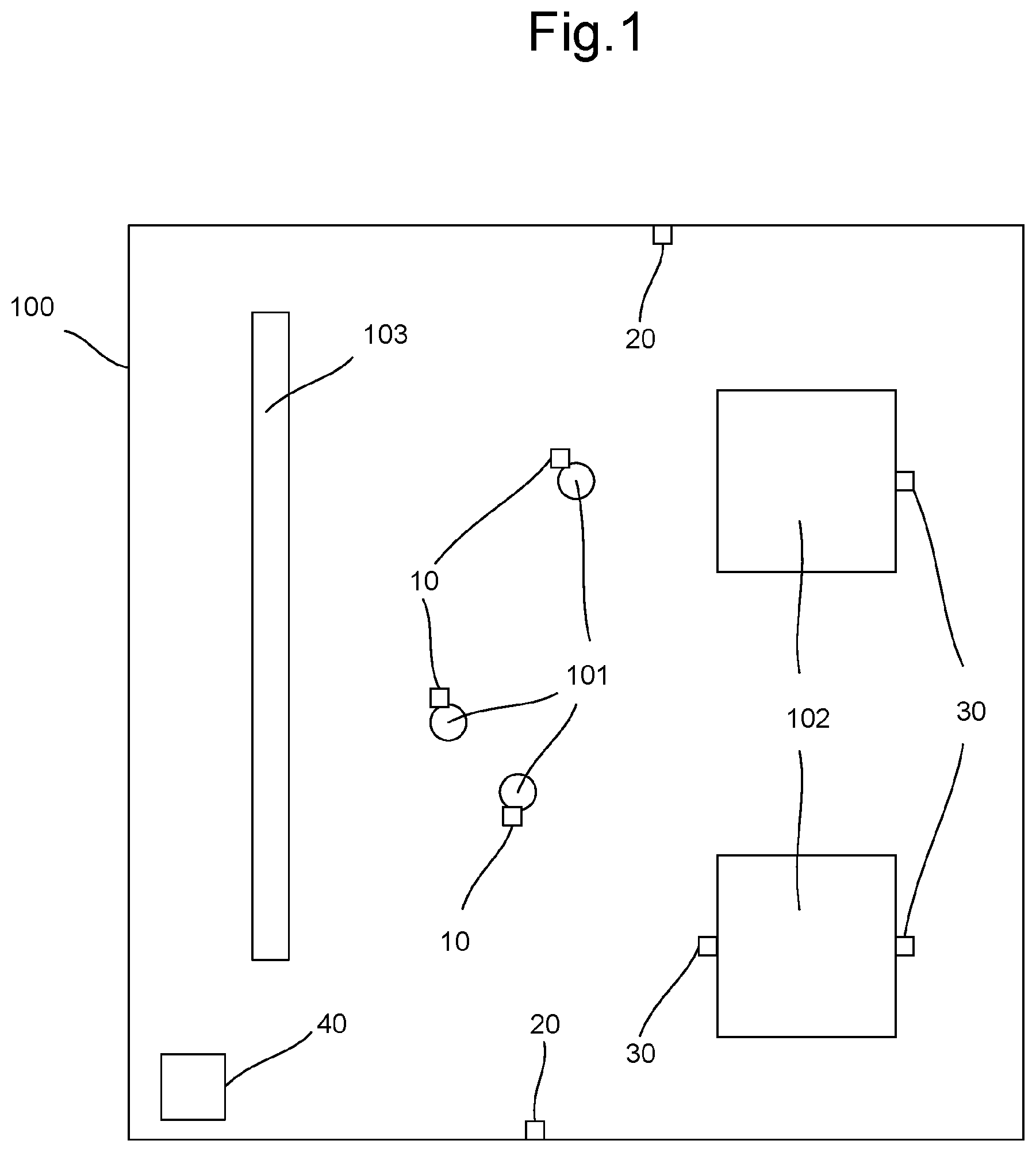 Patent US12306290 — Personnel safety sensing — Figure 1