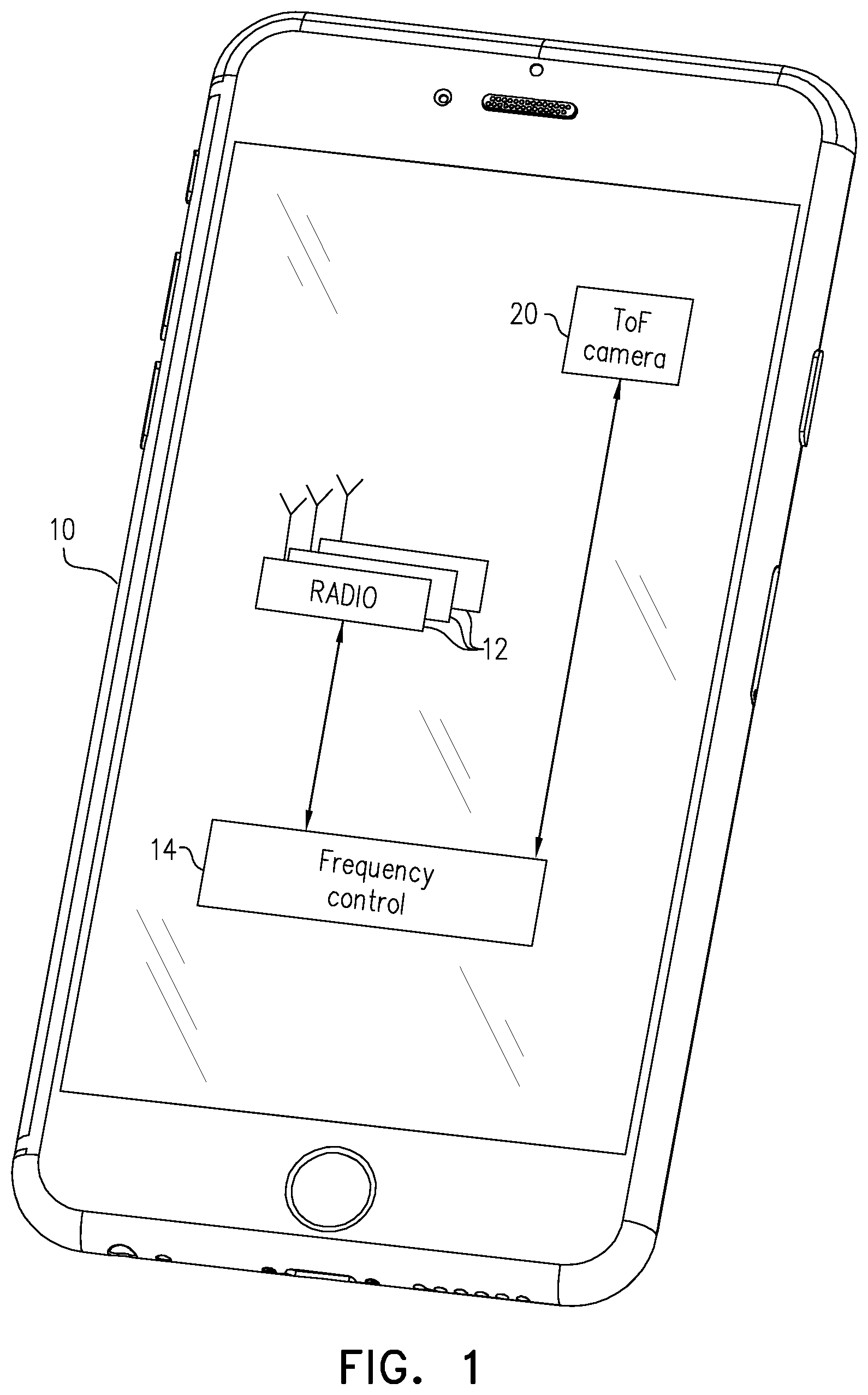 Patent US12306307 Figure 1 – Selection of pulse repetition intervals for sensing time of flight