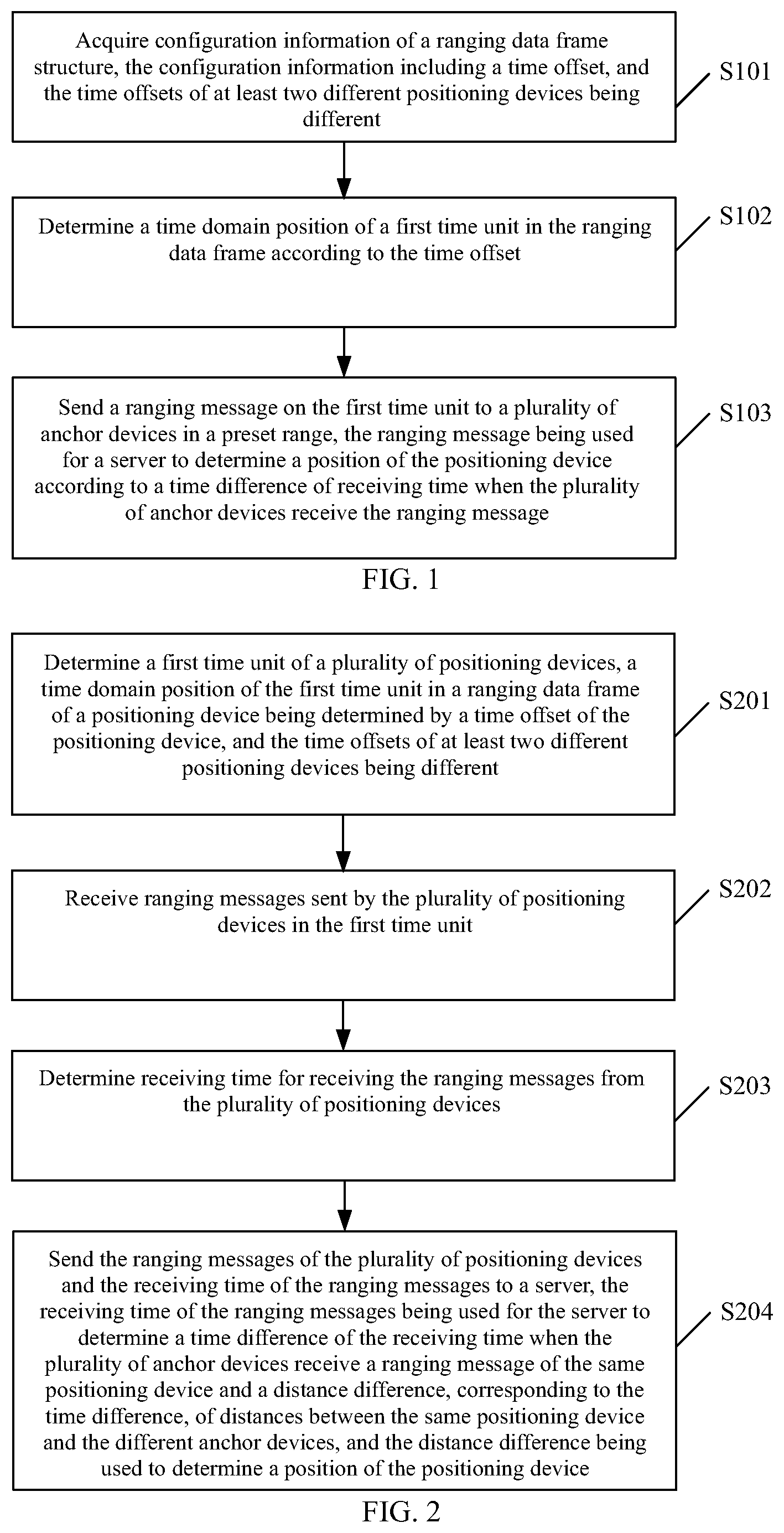 Patent US12306326 Figure 1 – Positioning method and apparatus, and storage medium
