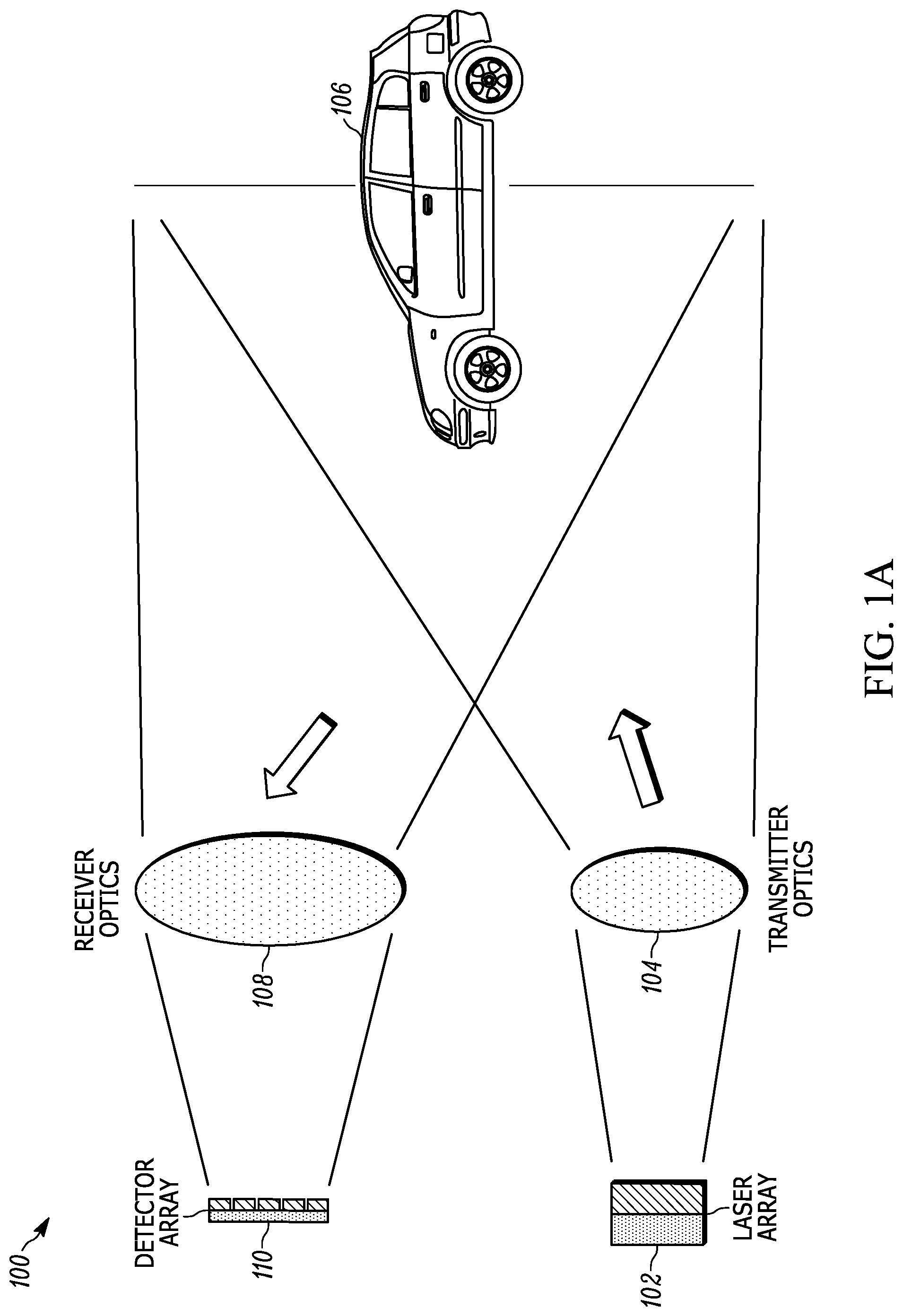 Patent US12306341 — Noise adaptive solid-state LIDAR system — Figure 1