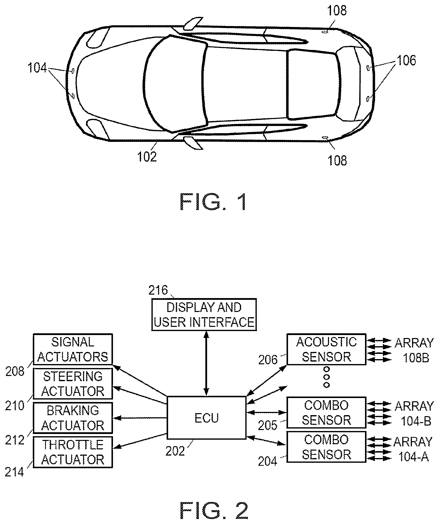 Patent US12306354 Figure 1 – Integrated electromagnetic-acoustic sensor and sensing
