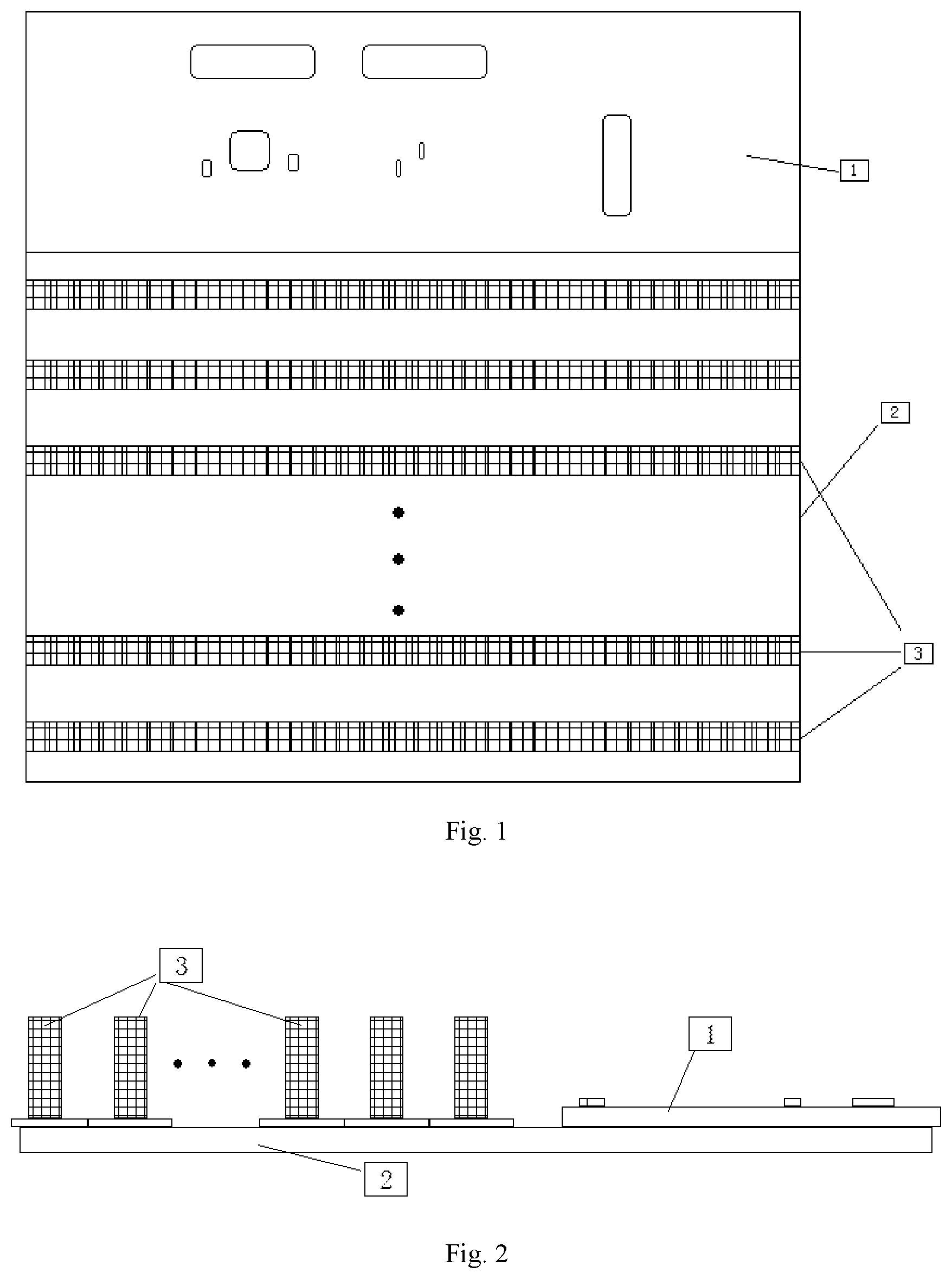 Patent US12306359 — Area array detector, detection method, and corresponding container/vehicle inspection system — Figure 1