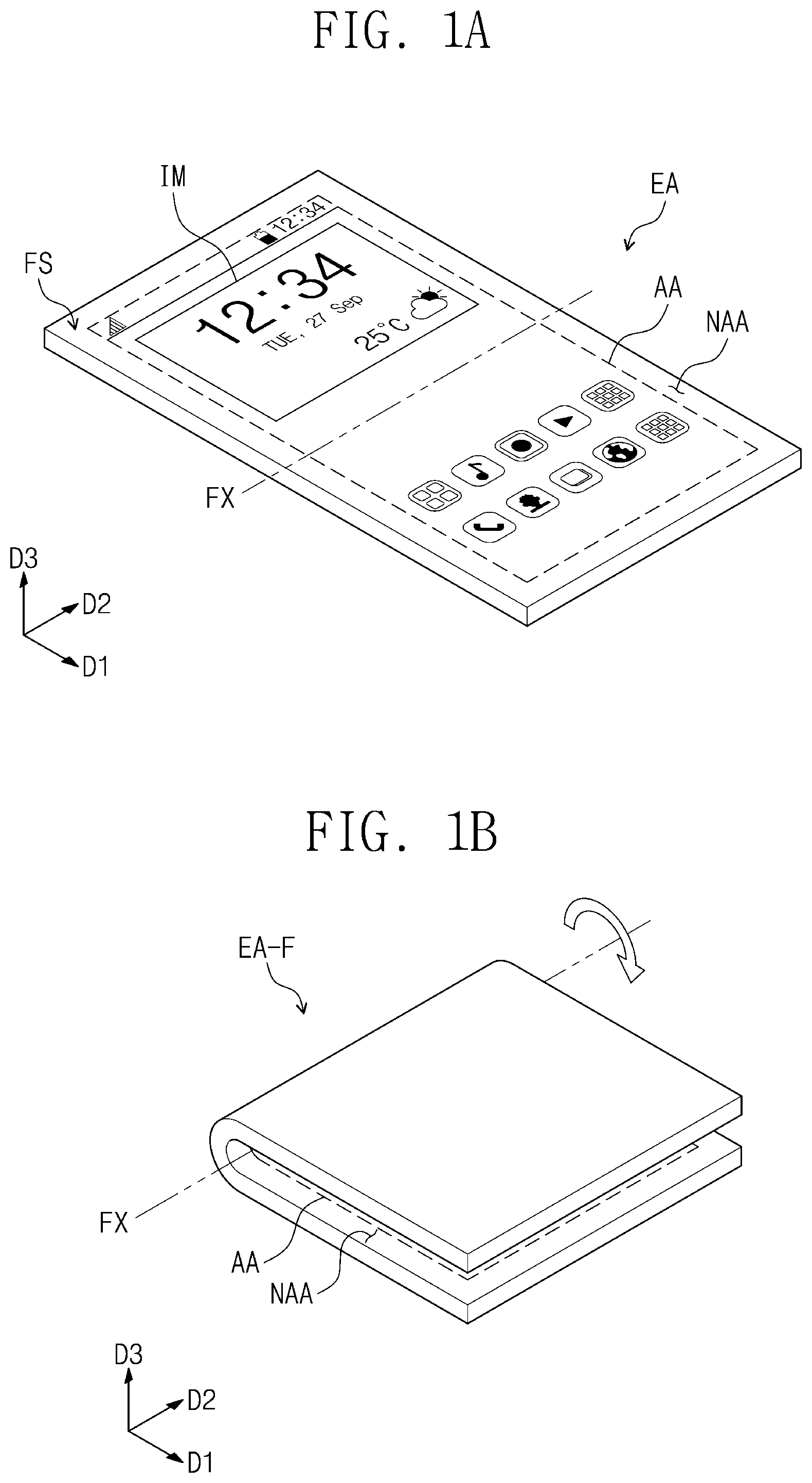 Patent US12306380 — Electronic apparatus — Figure 1