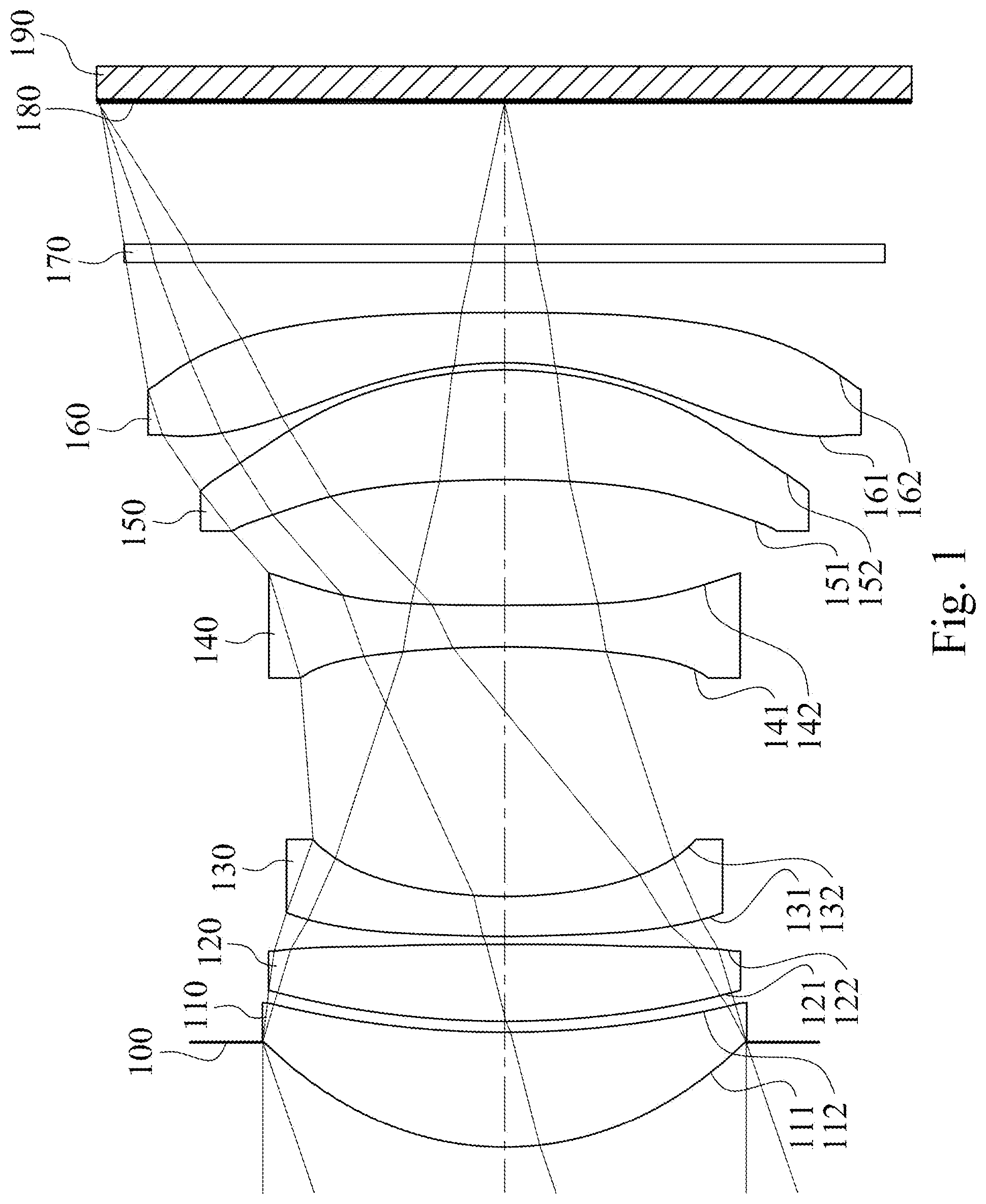 Patent US12306385 — Imaging lens assembly, imaging apparatus and electronic device — Figure 1