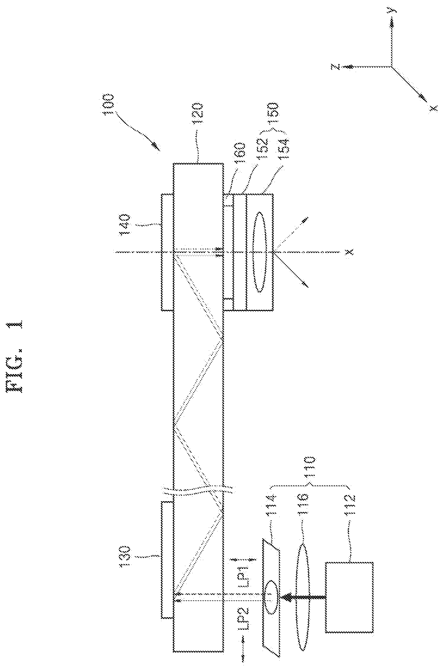 Patent US12306404 — Waveguide-type display device — Figure 1