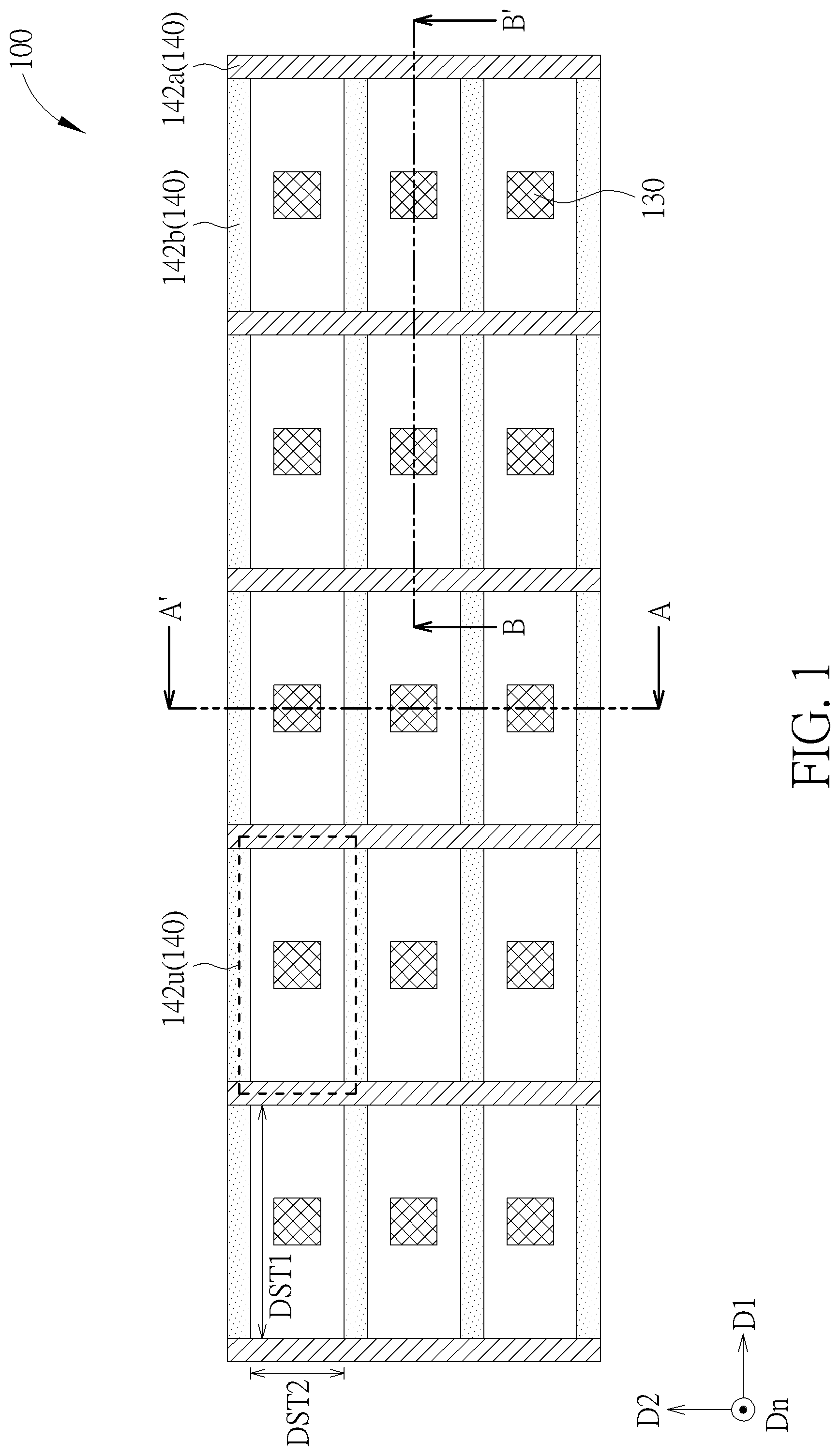 Patent US12306417 Figure 1 – Electronic device