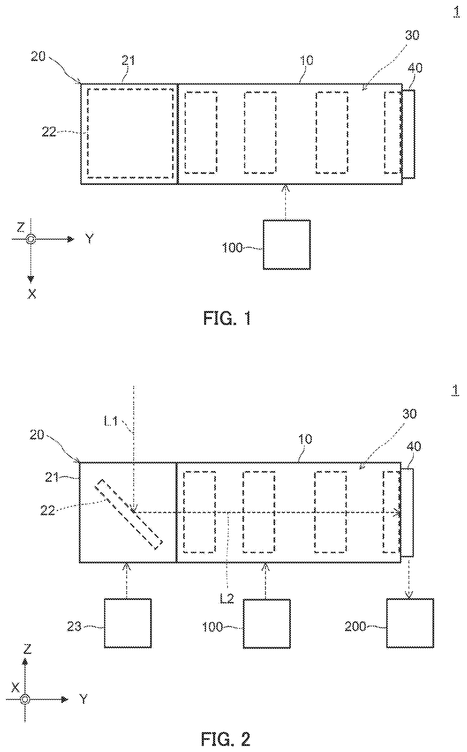 Patent US12306460 — Lens driving device, camera module, and camera-equipped device — Figure 1