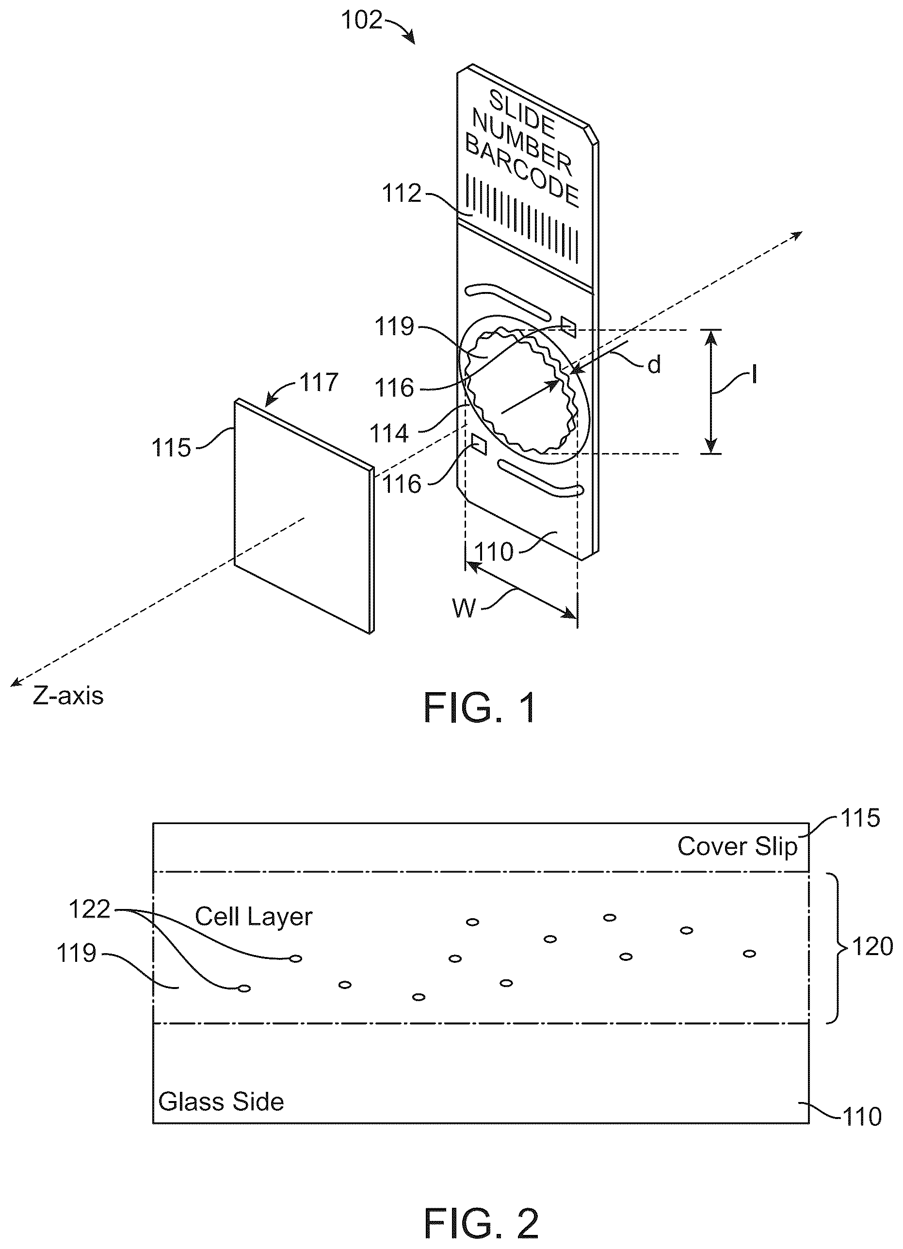 Patent US12306462 — Methods for acquiring images of cells within a specimen on a slide — Figure 1