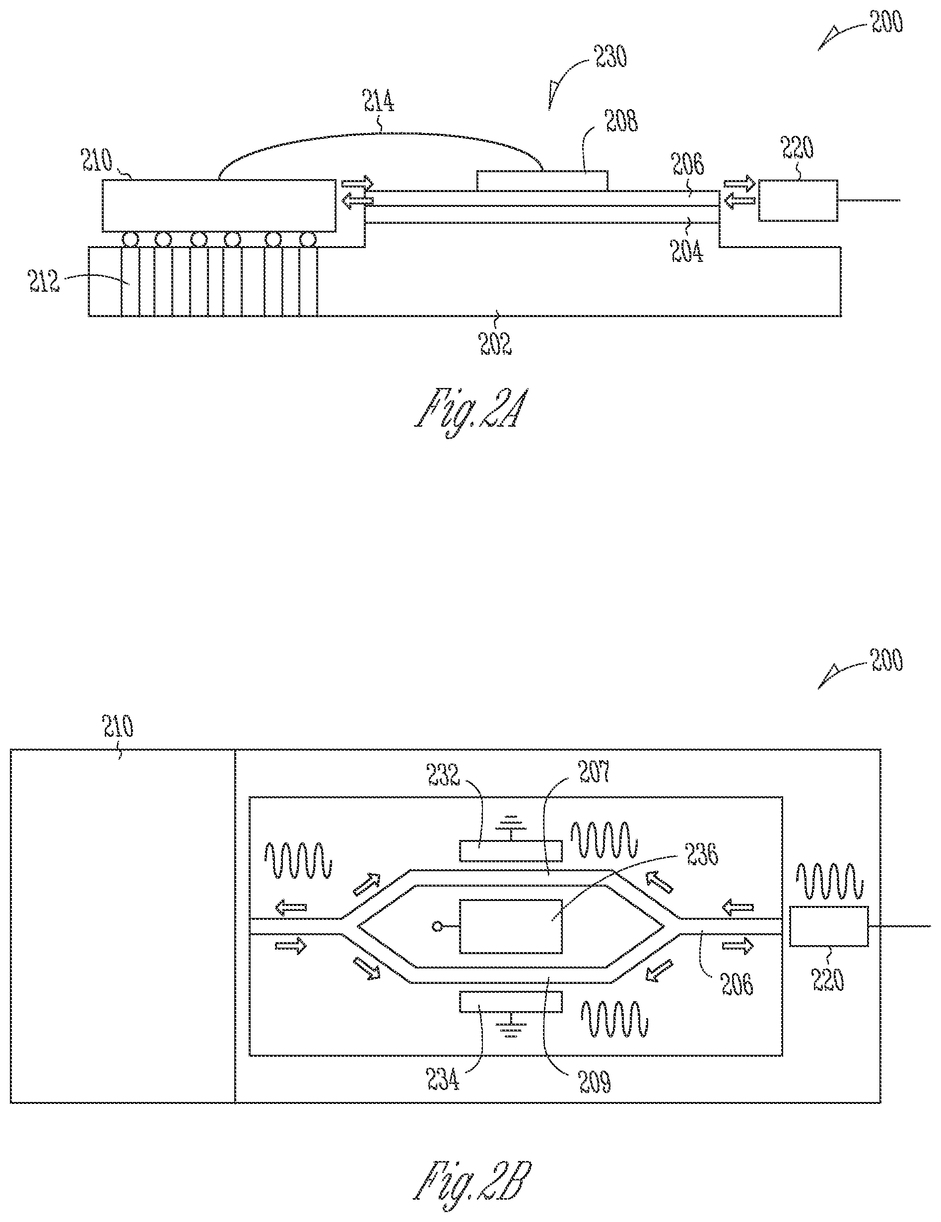 Patent US12306480 Figure 2 – Glass interposer optical resonator device and method