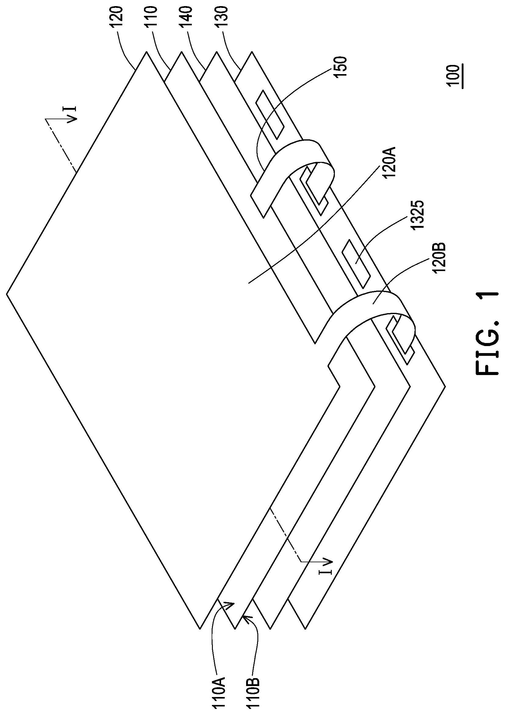 Patent US12306486 — Electronic device — Figure 1