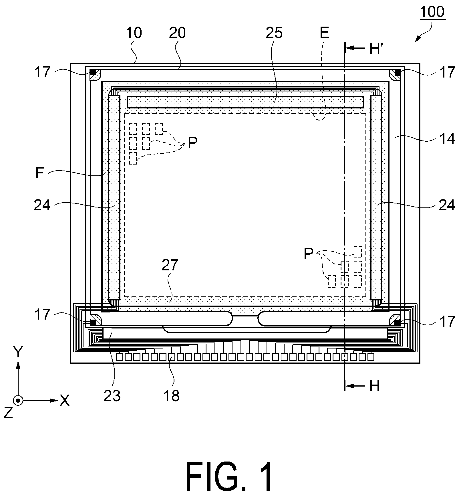 Patent US12306488 Figure 1 – Liquid crystal device, electronic device, and diagnostic system for measuring state of liquid crystal panel