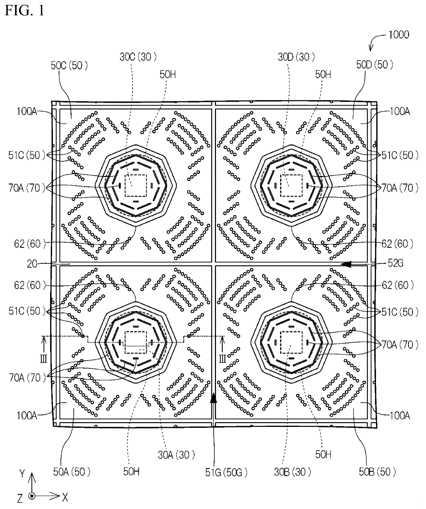 Patent US12306496 — Light-emitting device — Figure 1