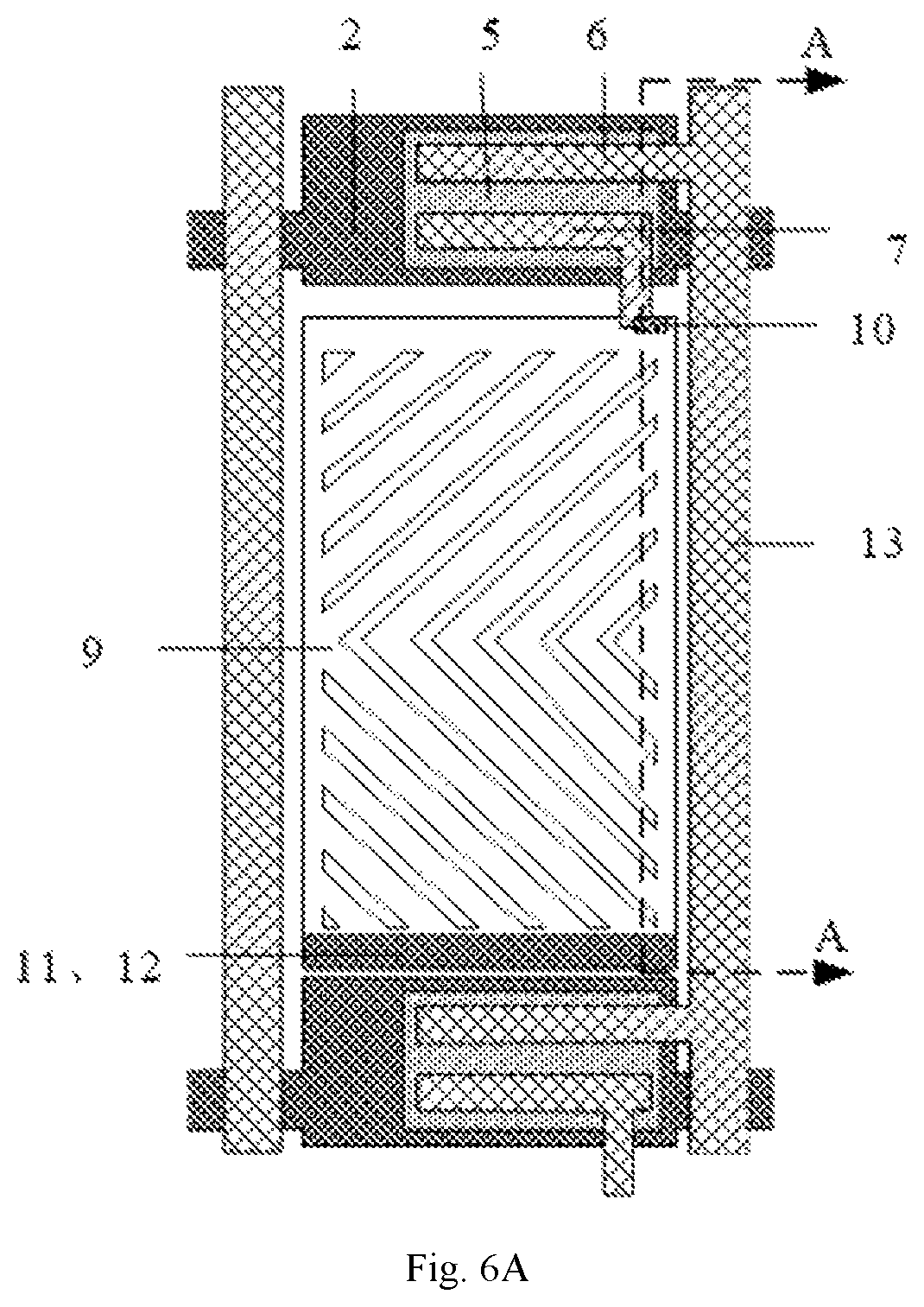 Patent US12306505 Figure 10 – Array substrate comprising first and second auxiliary electrodes, and display device