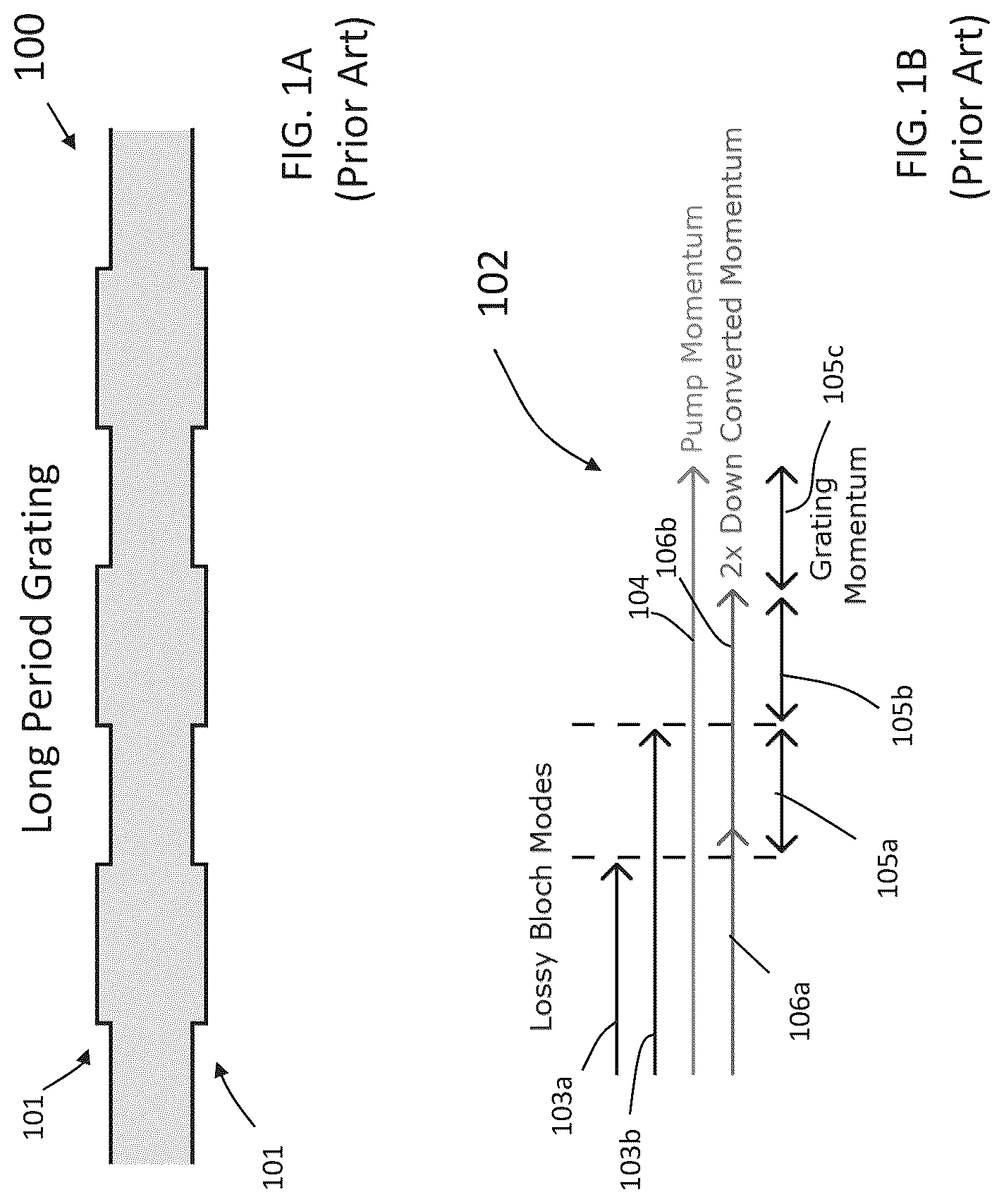 Patent US12306513 — Nonlinear wave mixing system with grating-assisted phase matching — Figure 1