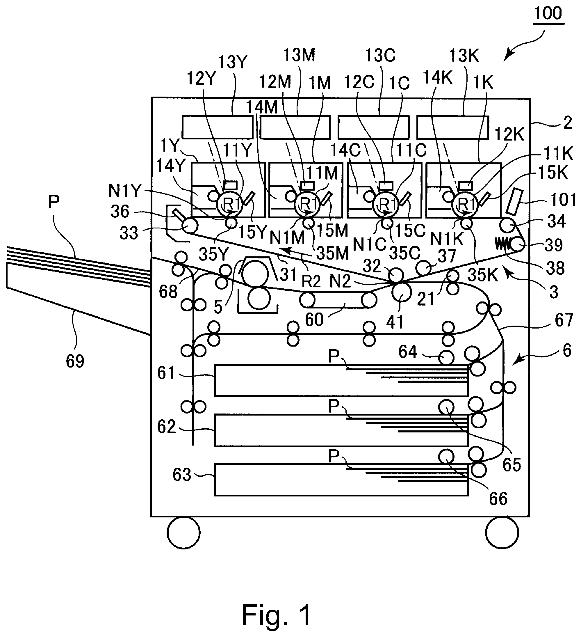 Patent US12306556 — Image forming apparatus — Figure 1