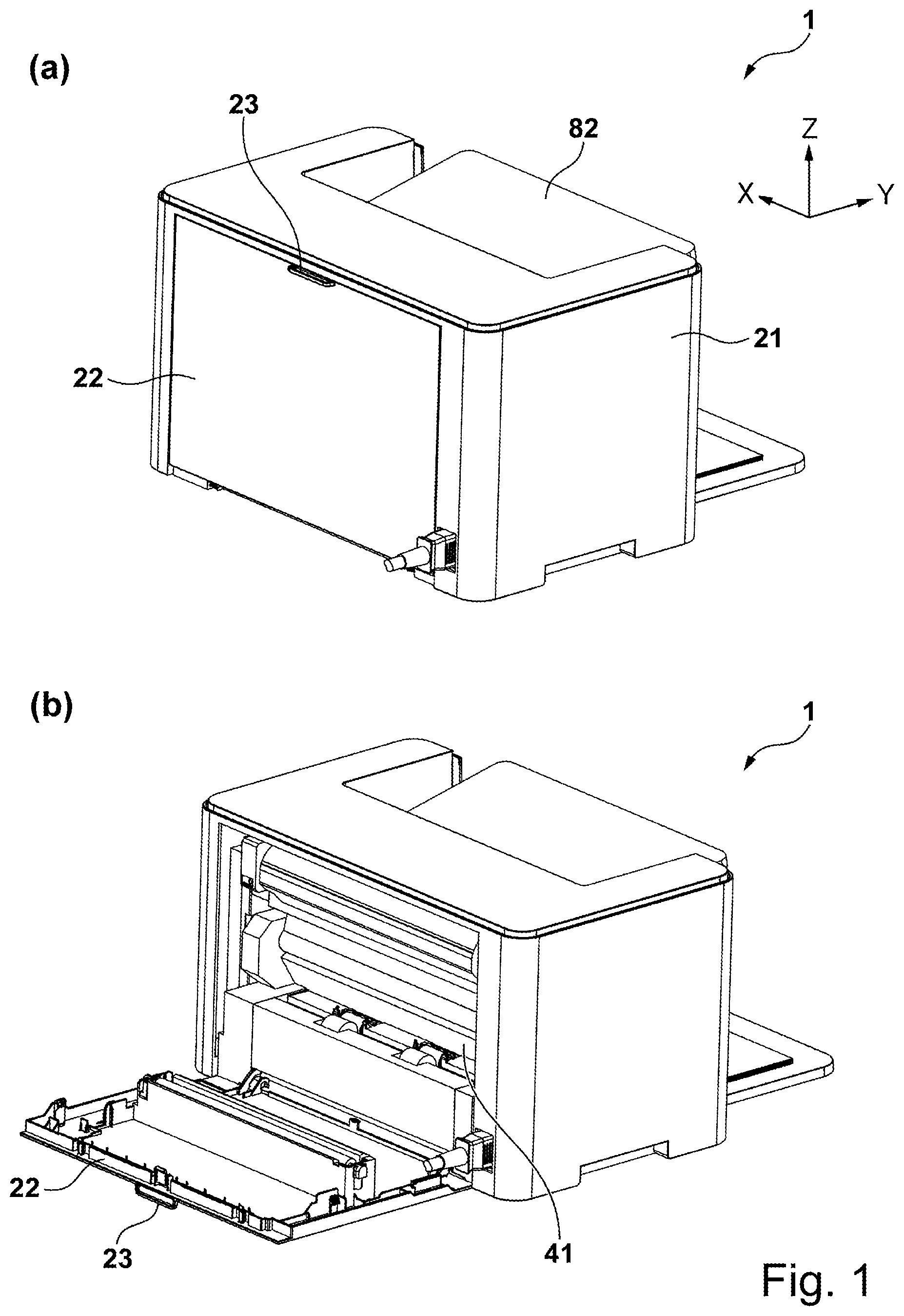 Patent US12306567 — Replenishing system — Figure 1