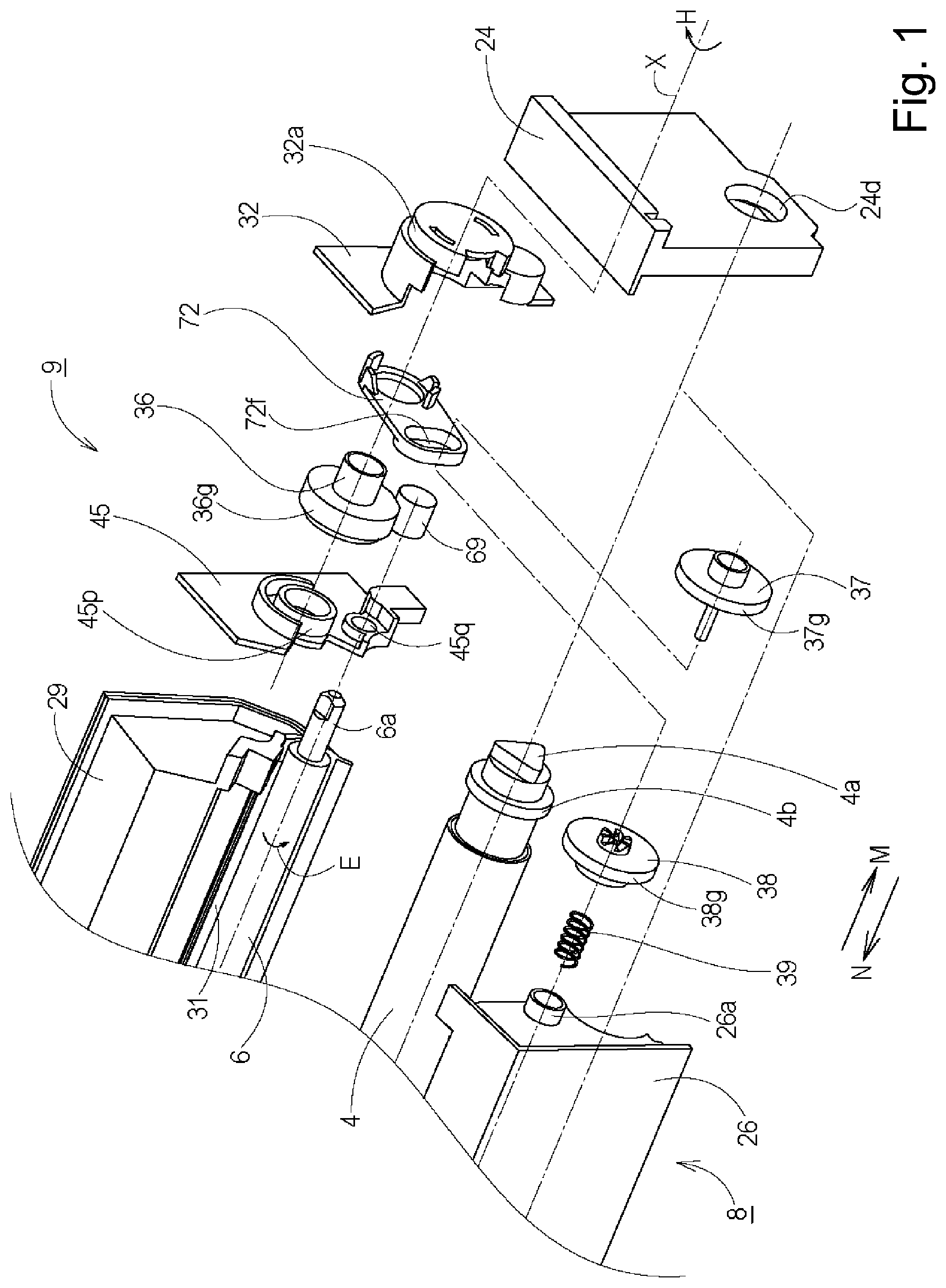Patent US12306573 — Cartridge, process cartridge and electrophotographic image forming apparatus — Figure 1