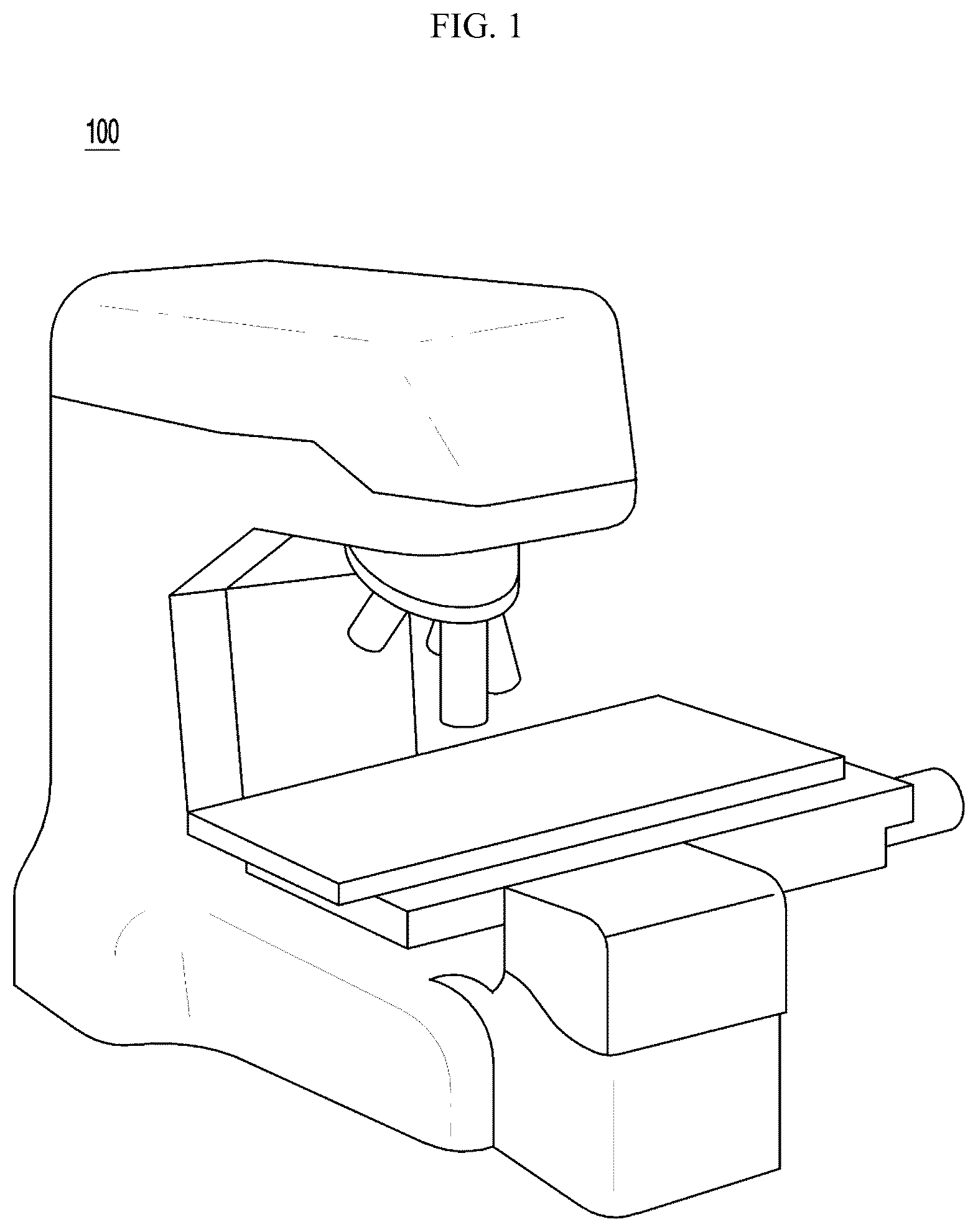 Patent US12306584 Figure 1 – Holographic microscope