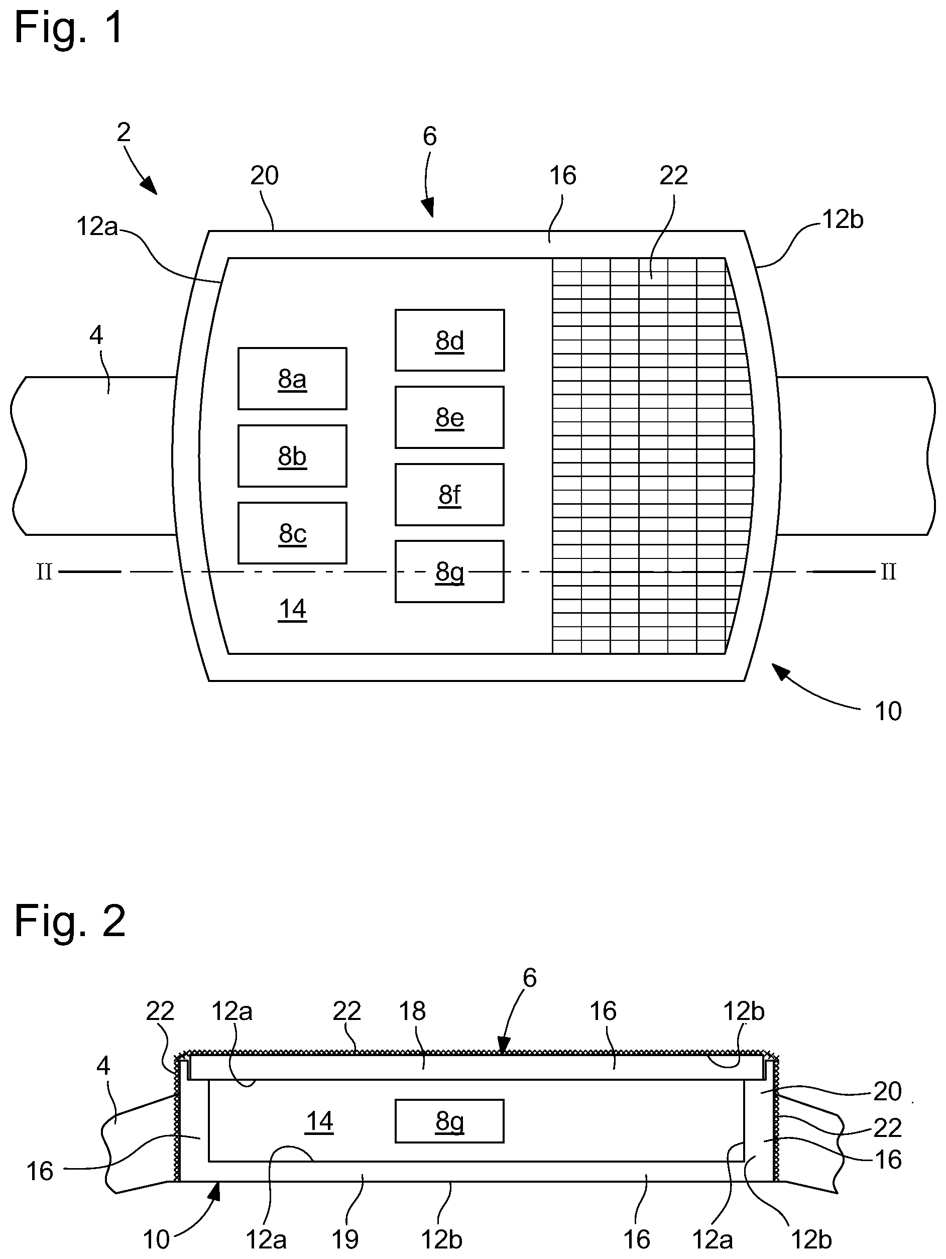 Patent US12306591 — Watch comprising an optical filtering element — Figure 1