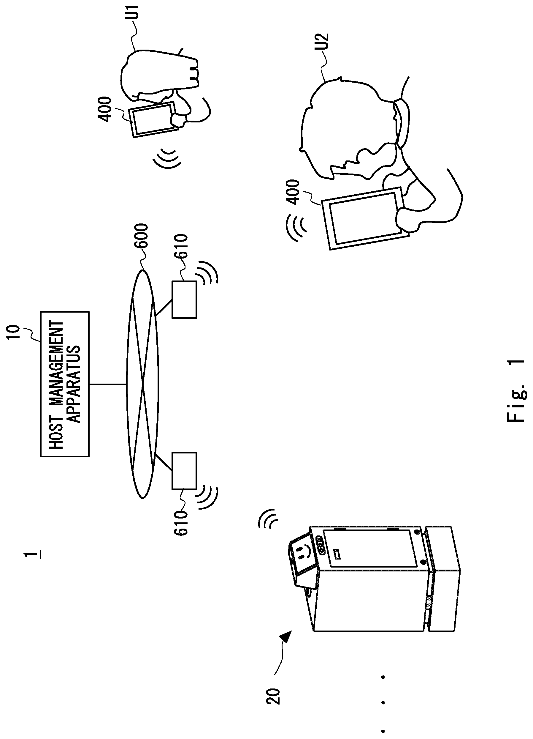 Patent US12306631 — Robot control system, robot control method, and program — Figure 1
