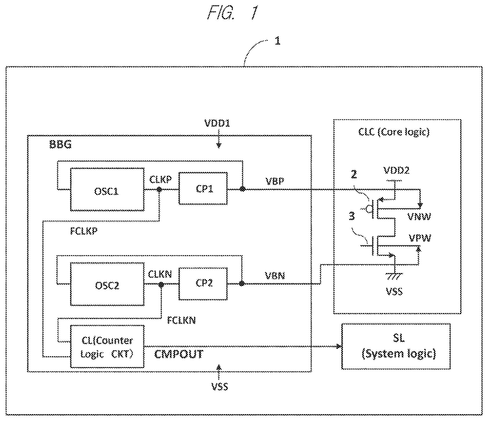 Patent US12306659 — Semiconductor device — Figure 1