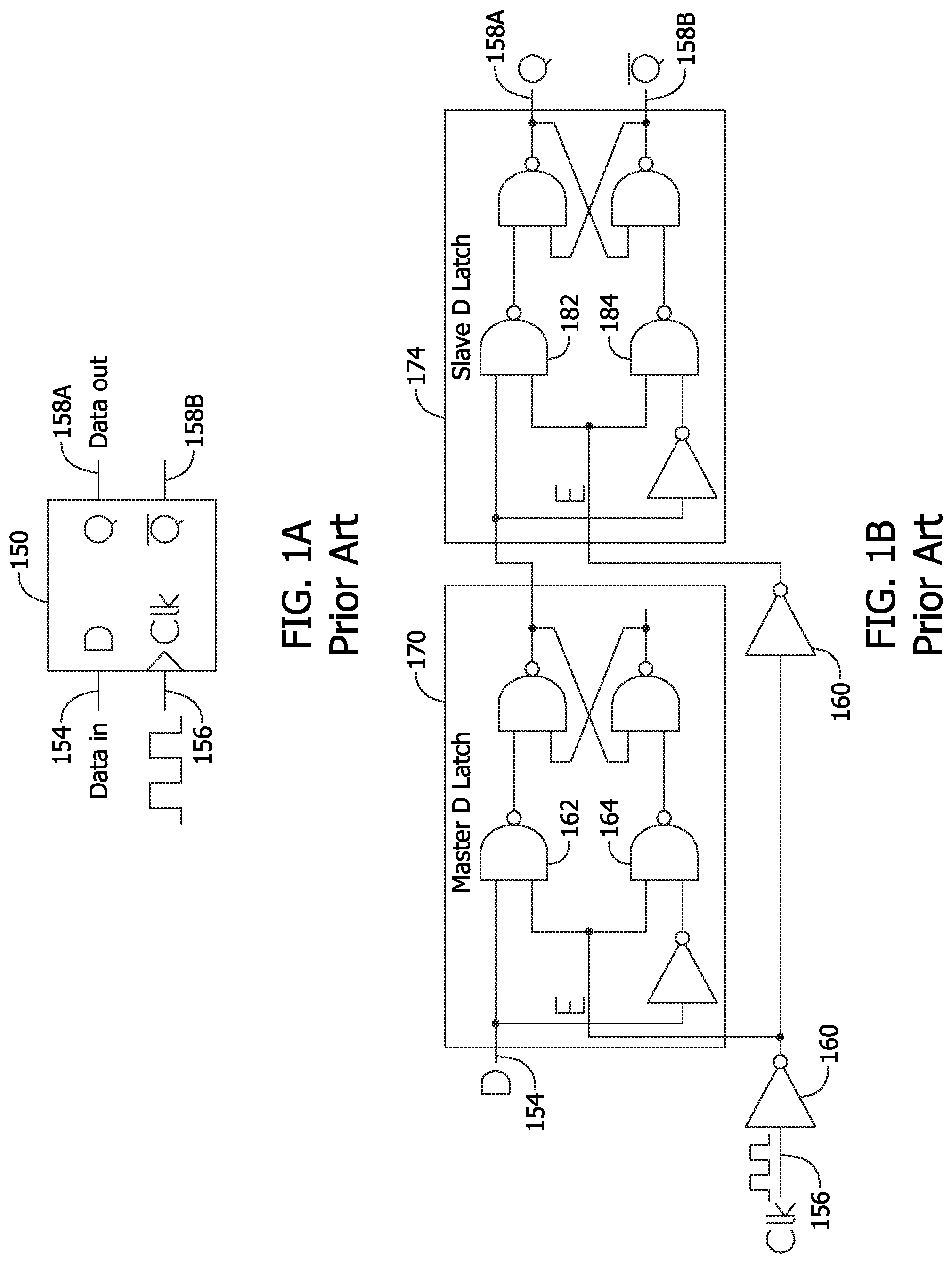 Patent US12306660 — Ultra-low power D flip-flop with reduced clock load — Figure 1