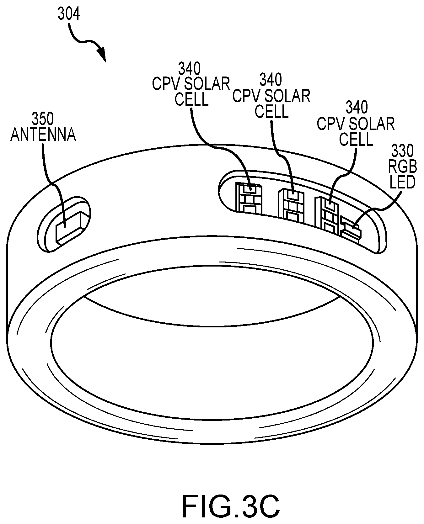 Patent US12306669 Figure 7 – Wearable computing device