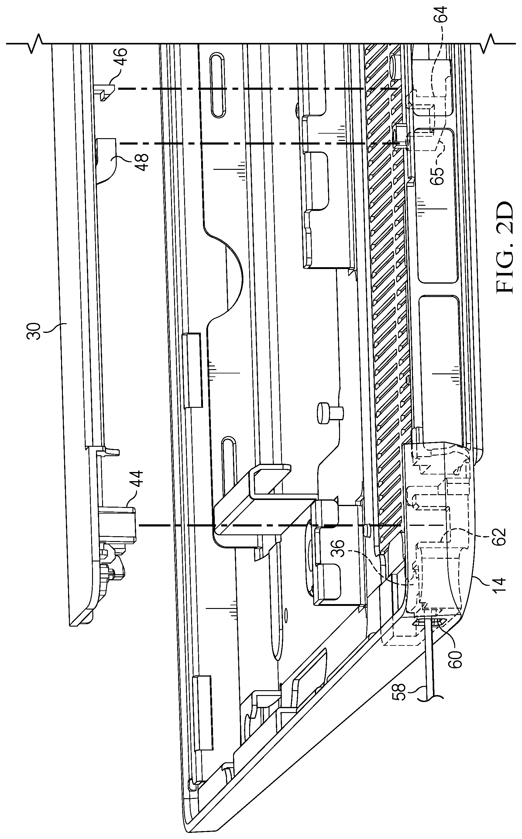Patent US12306672 Figure 6 – Portable information handling system keyboard membrane having liquid detection