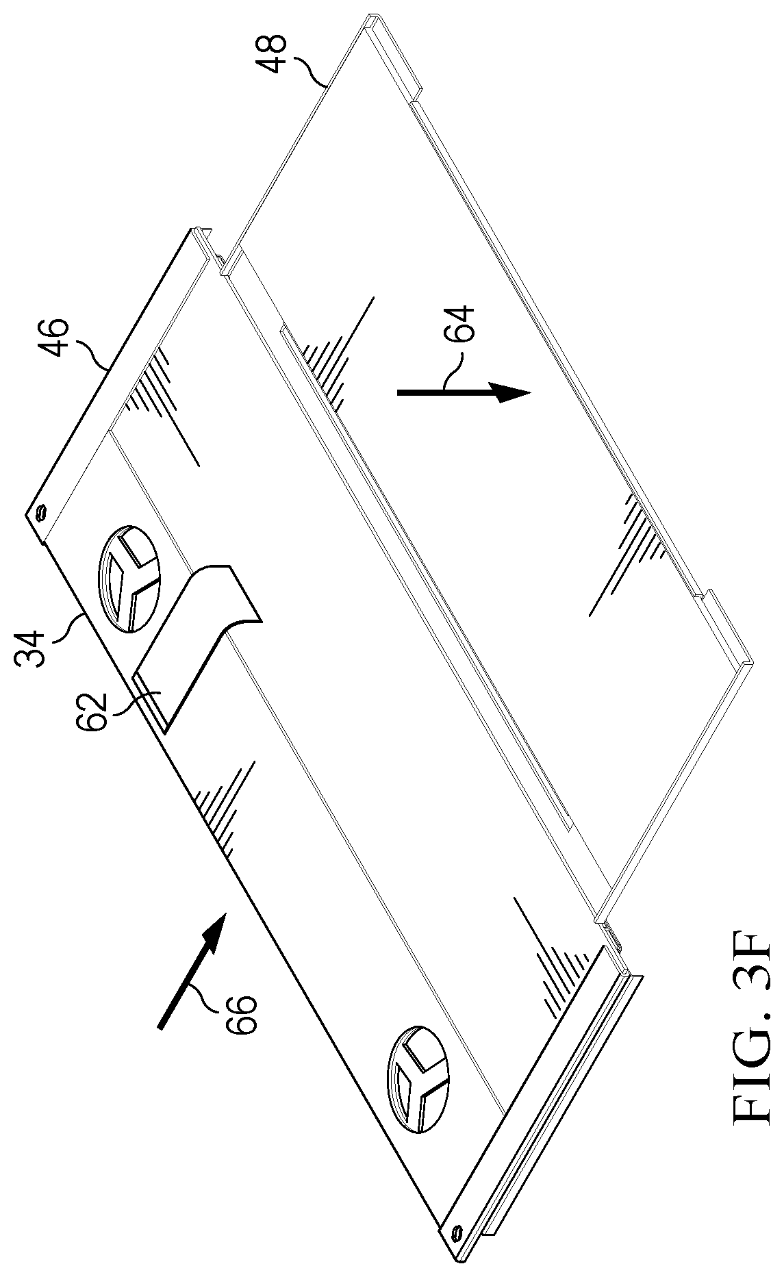 Patent US12306676 Figure 8 – Information handling system keyboard with rapid assembly and disassembly to aid recycling