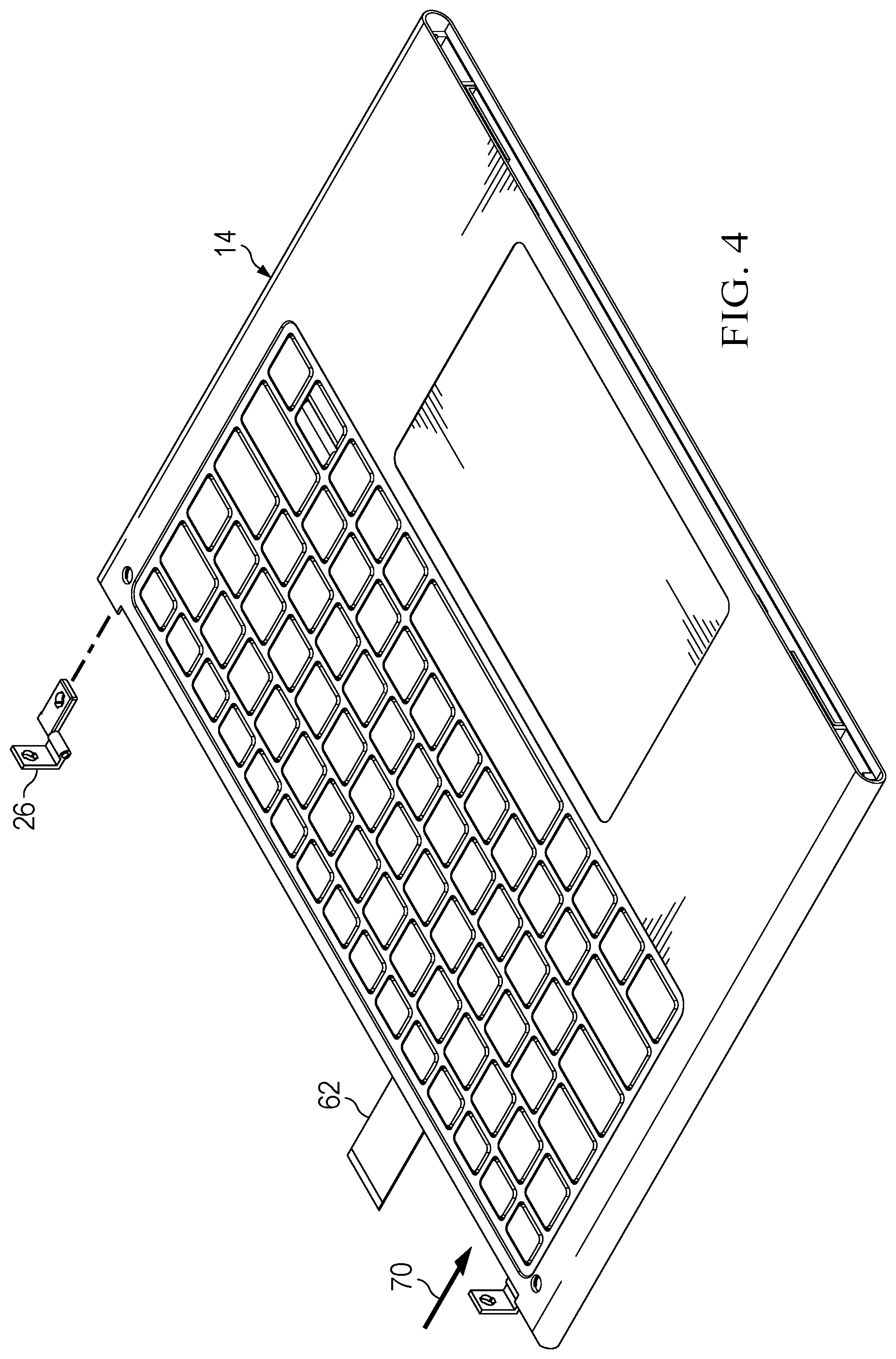 Patent US12306677 Figure 11 – Information handling system with rapid assembly and disassembly to aid recycling