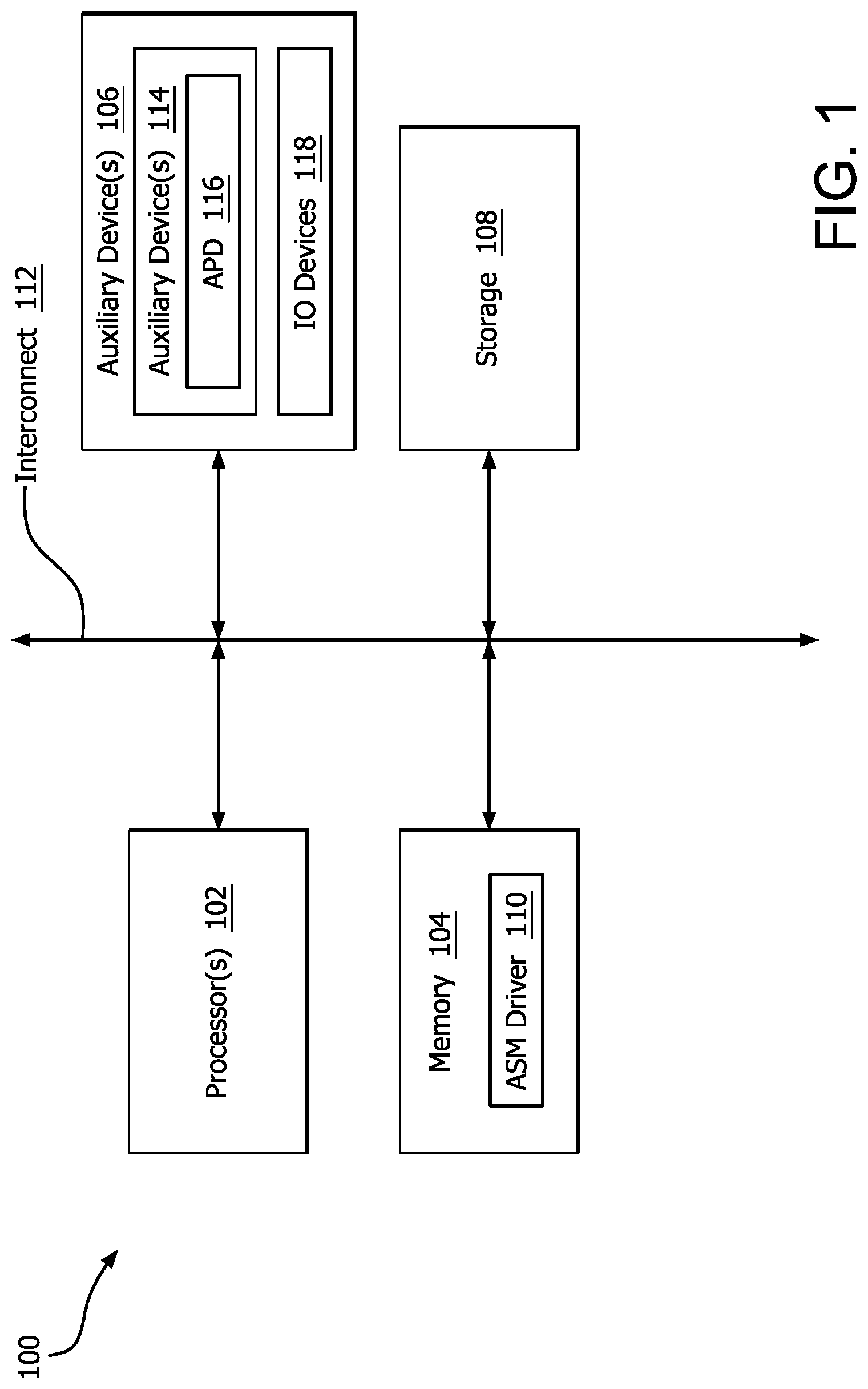 Patent US12306695 — System agnostic autonomous system state management — Figure 1