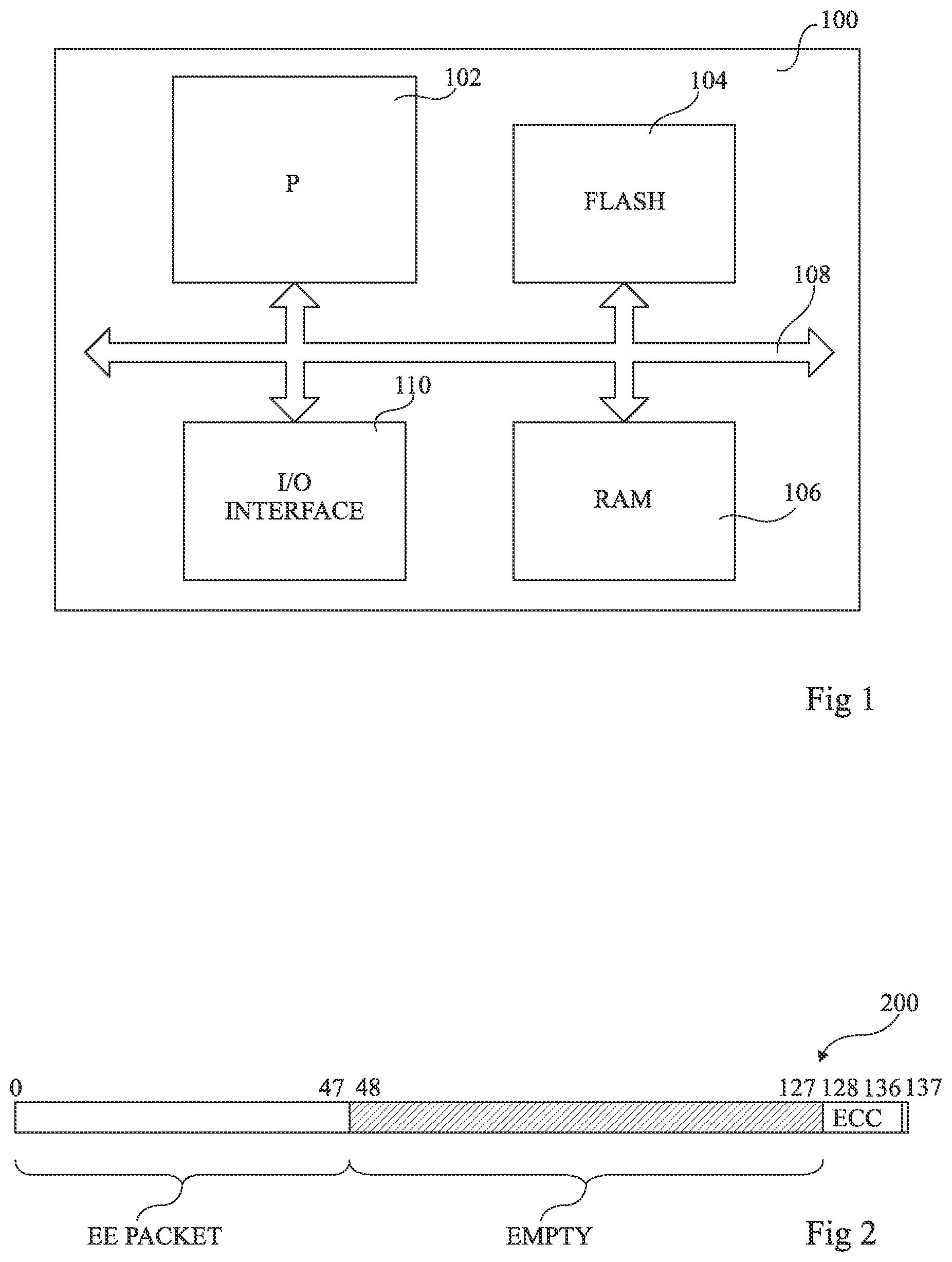 Patent US12306714 — Data memory emulation in flash memory — Figure 1