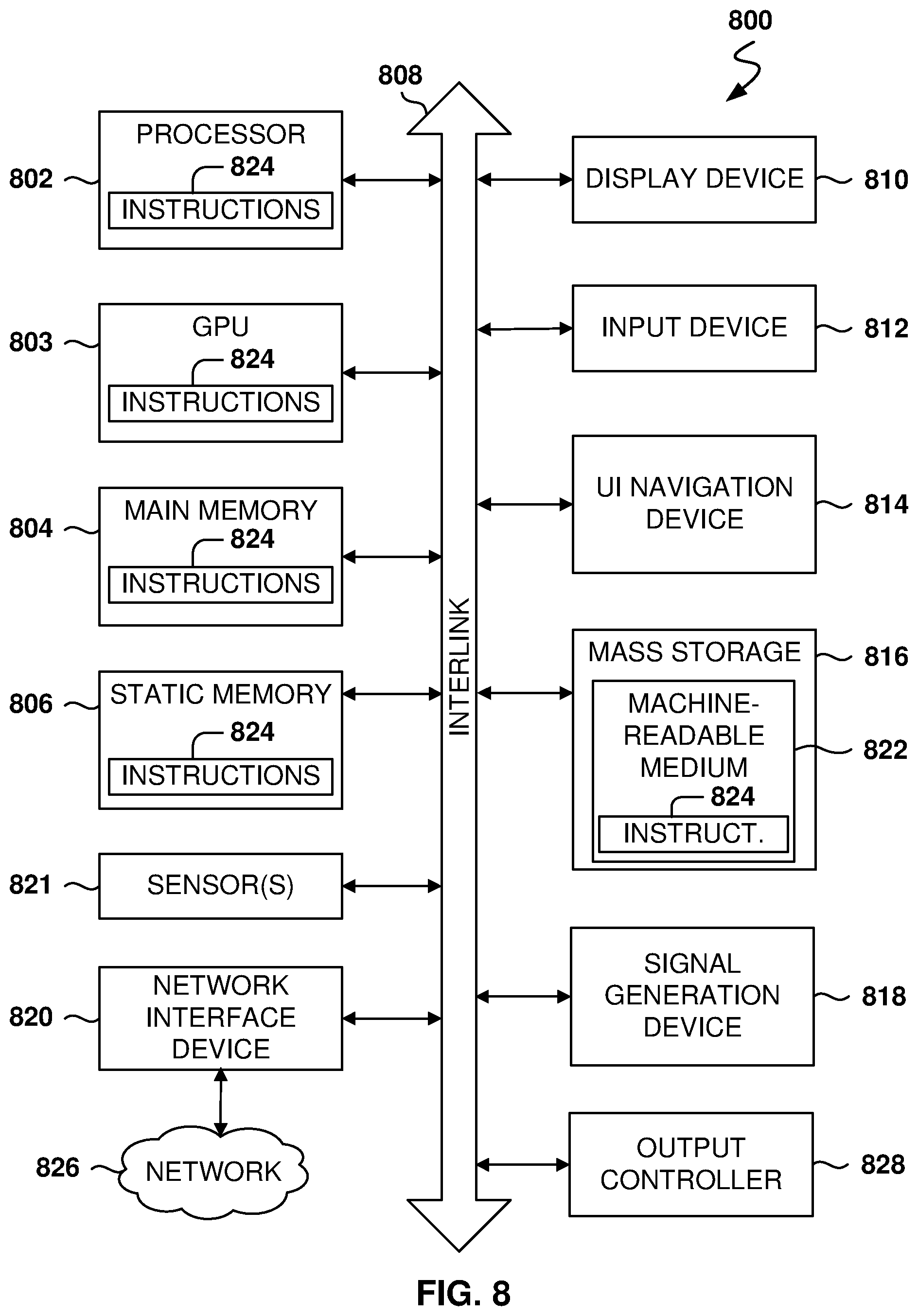 Patent US12306737 Figure 8 – Real-time report generation