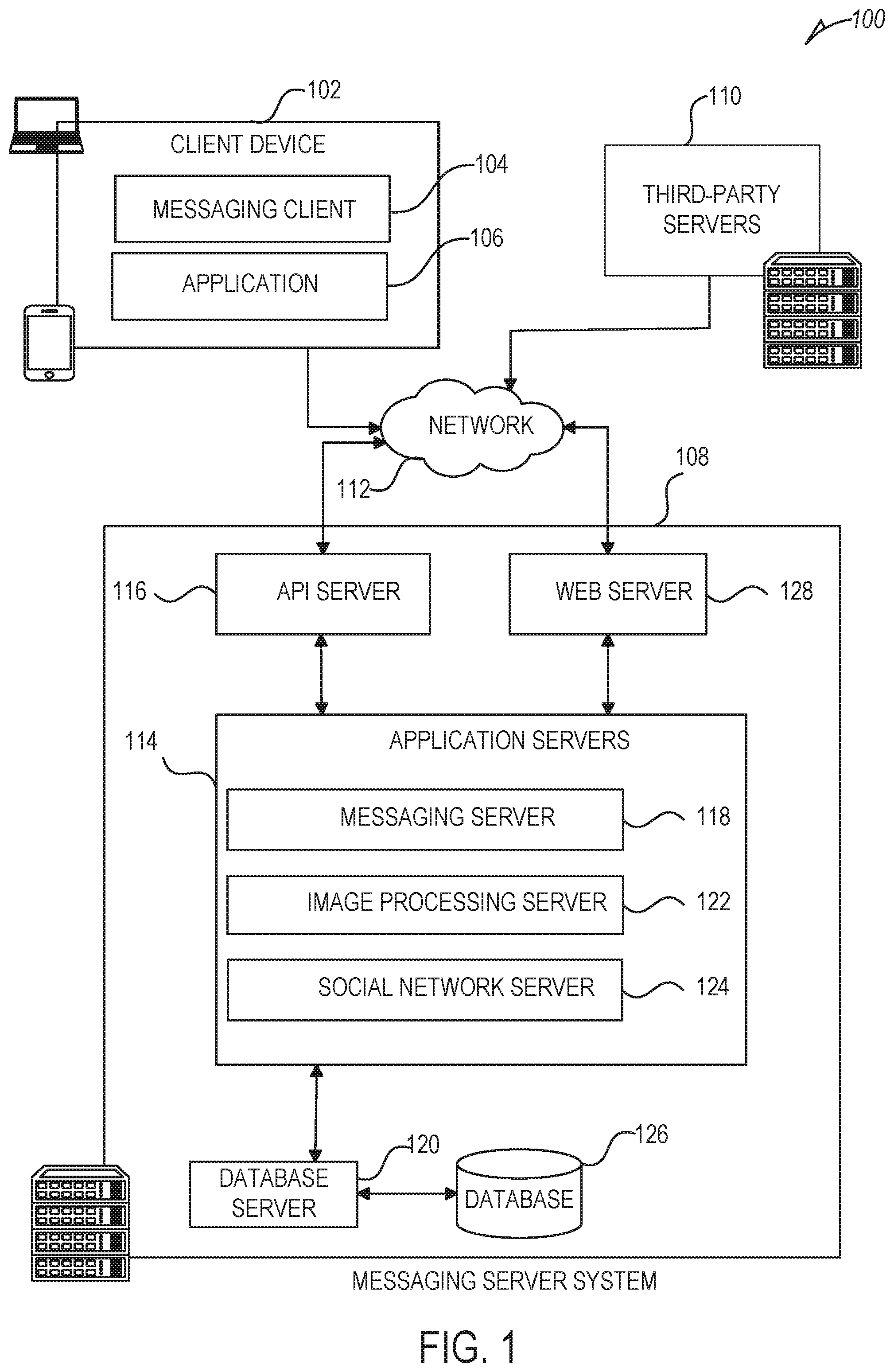 Patent US12306808 Figure 1 – Live data migration system