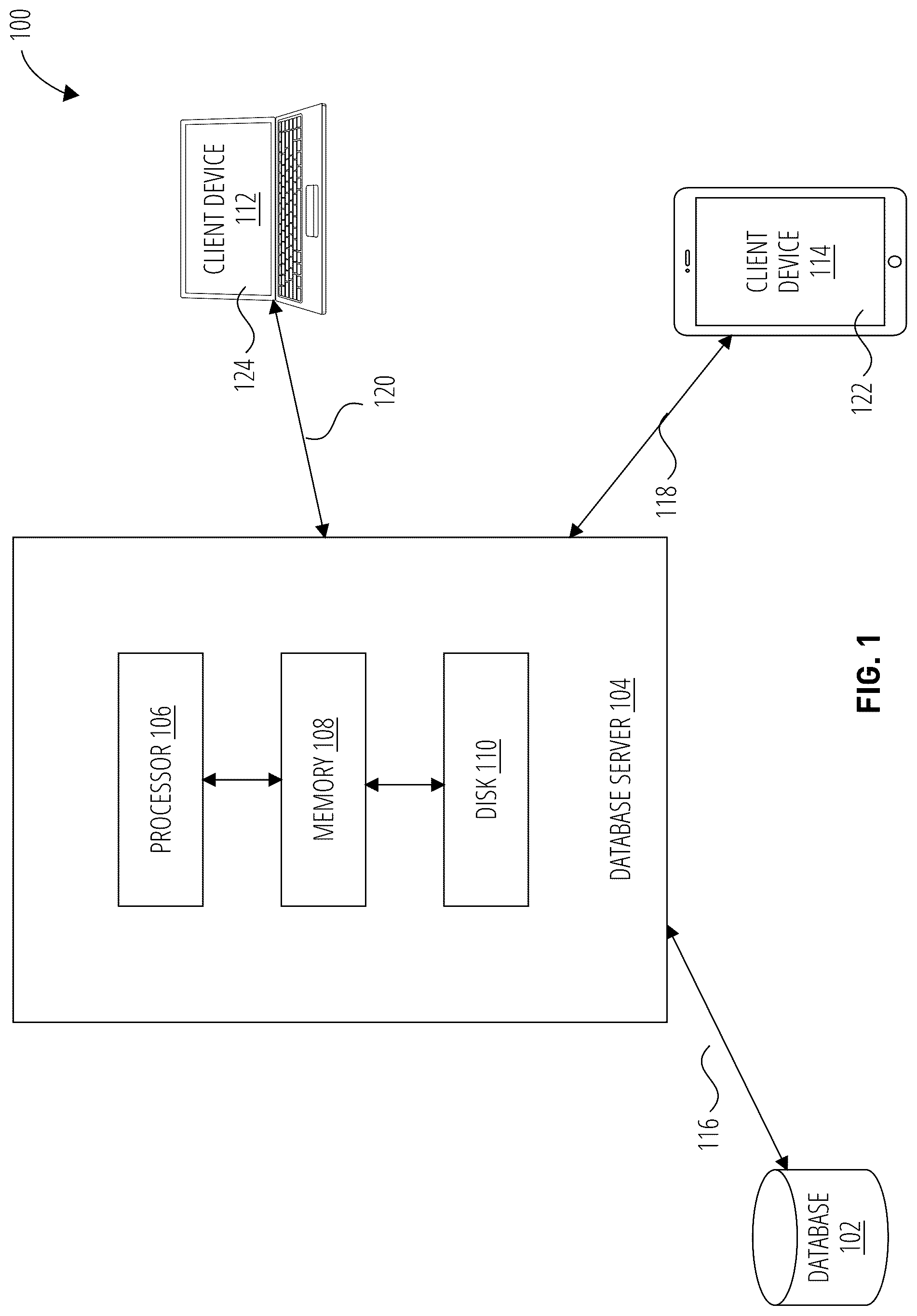 Patent US12306810 — Systems and methods for distributed version reclaim — Figure 1