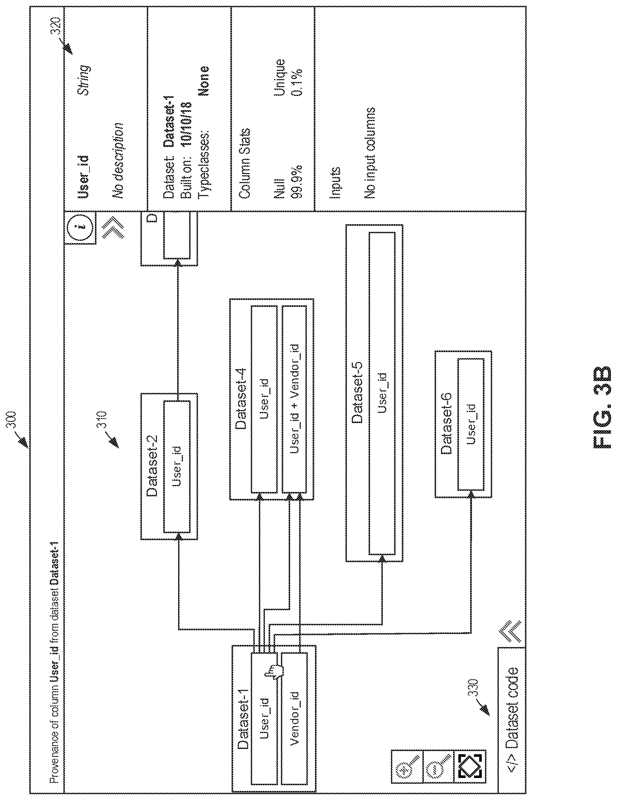 Patent US12306815 Figure 4 – Resource grouping for resource dependency system and graphical user interface